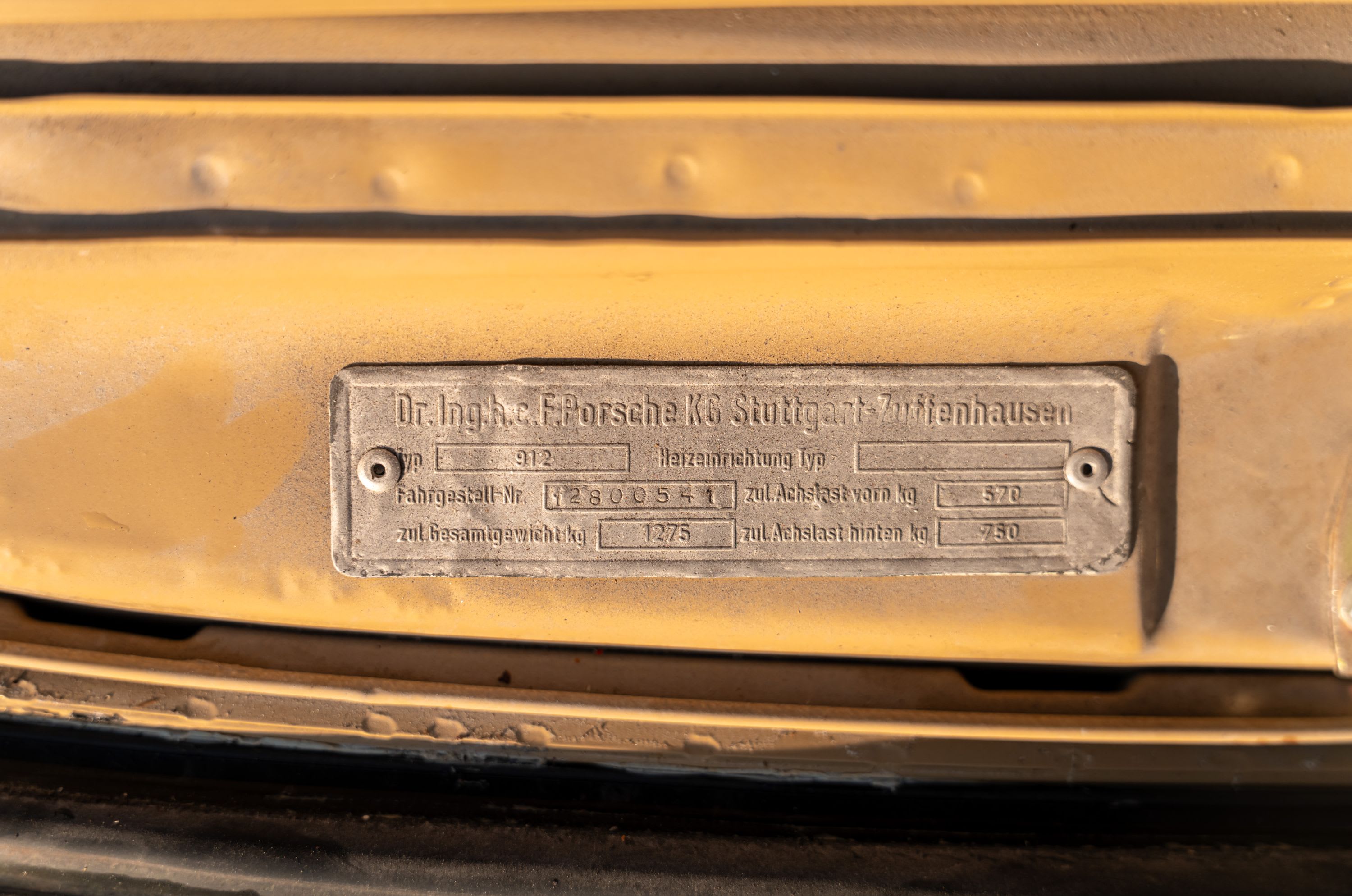 PORSCHE 912   1968 occasion mécanique (1)