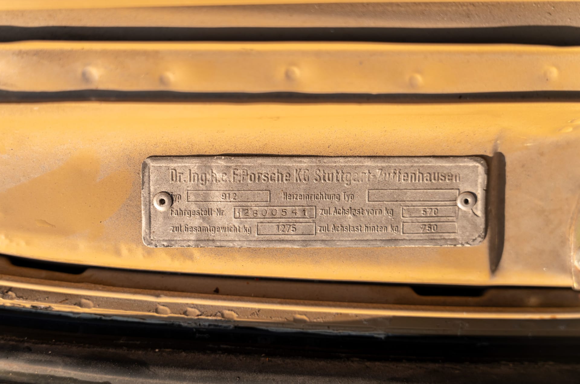 PORSCHE 912   1968 occasion mécanique (1)