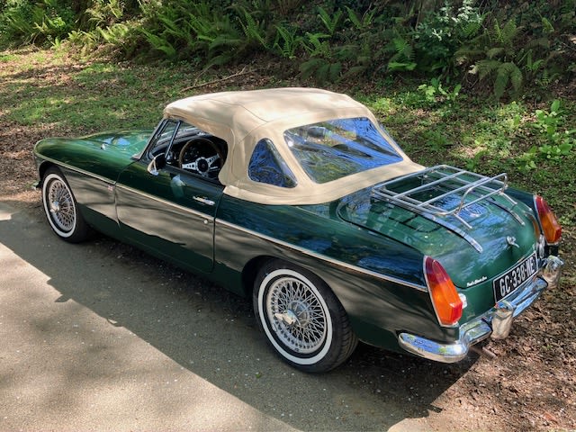 MG B 1972 occasion
