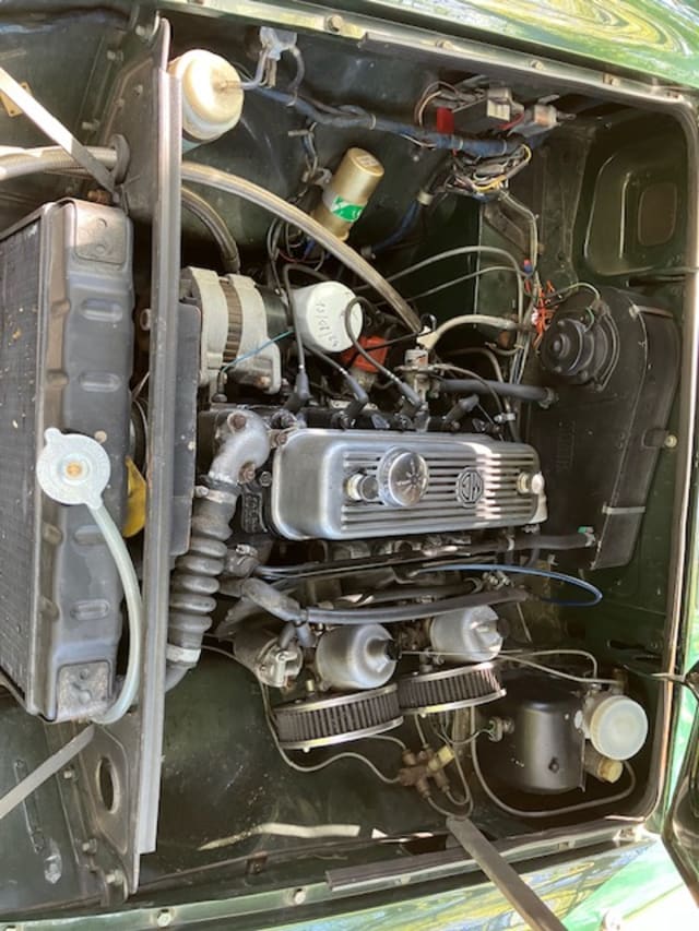 MG B 1972 occasion