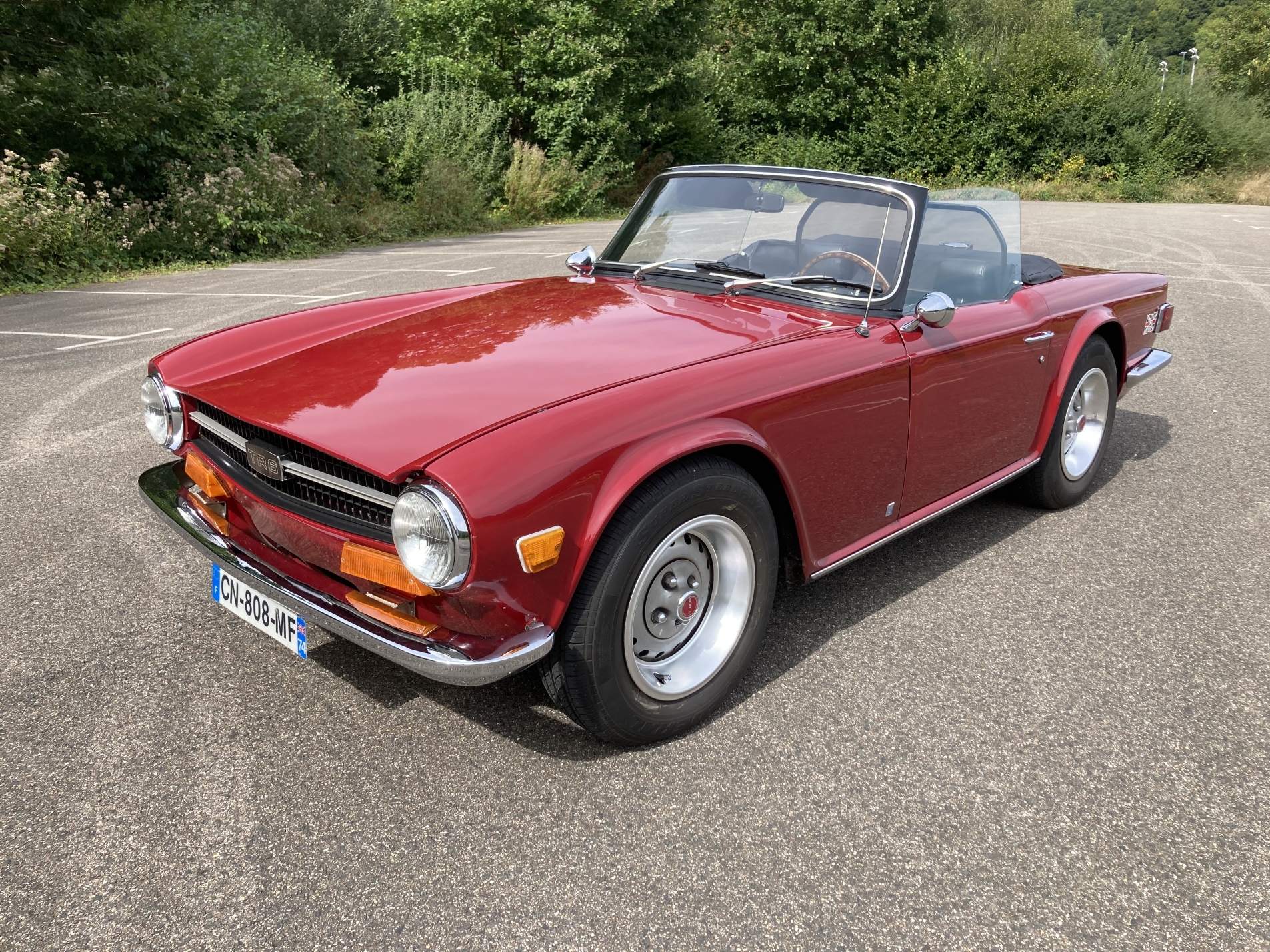 Photo TRIUMPH Tr6 usa 1974