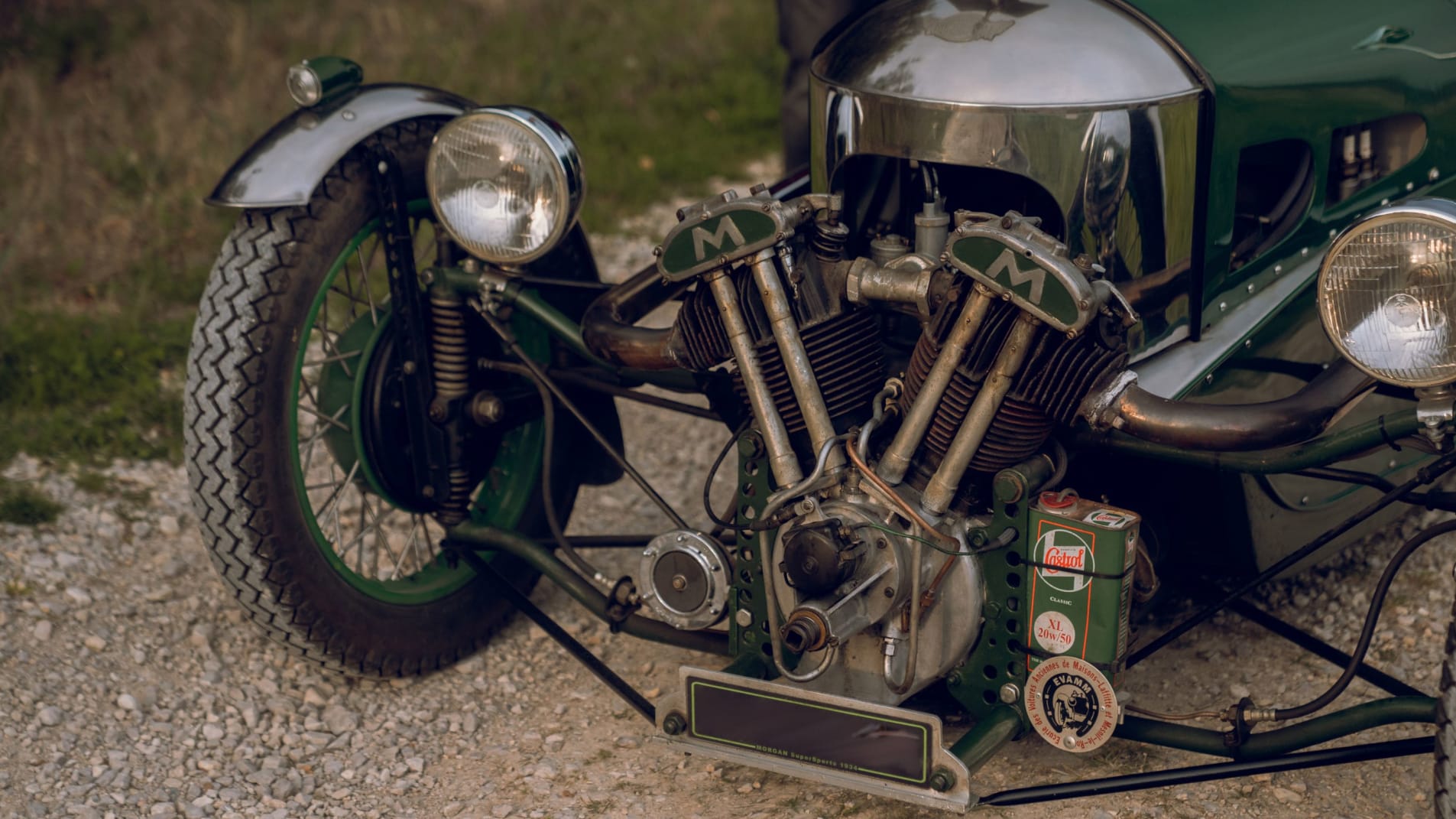 MORGAN 3-wheeler Supersports Aero Beetleback 1934