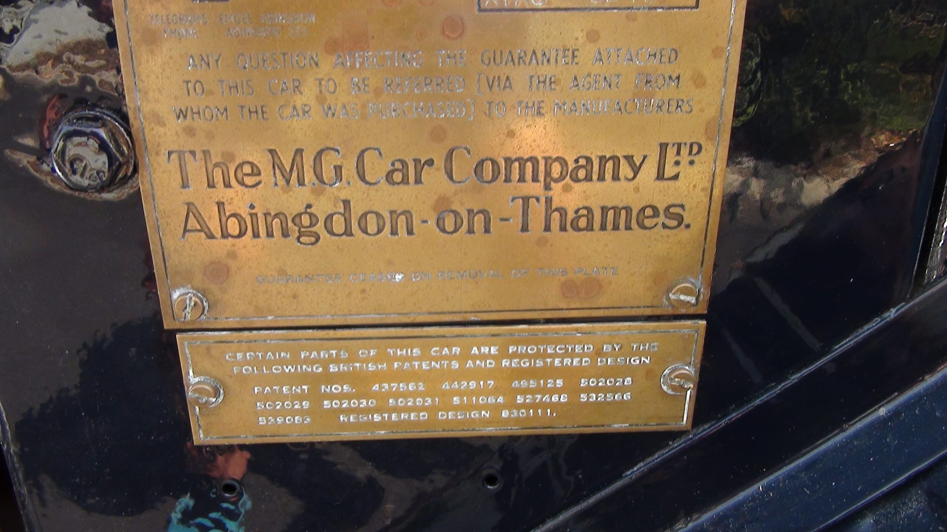 MG Midget Tc 1949 occasion détails (1)
