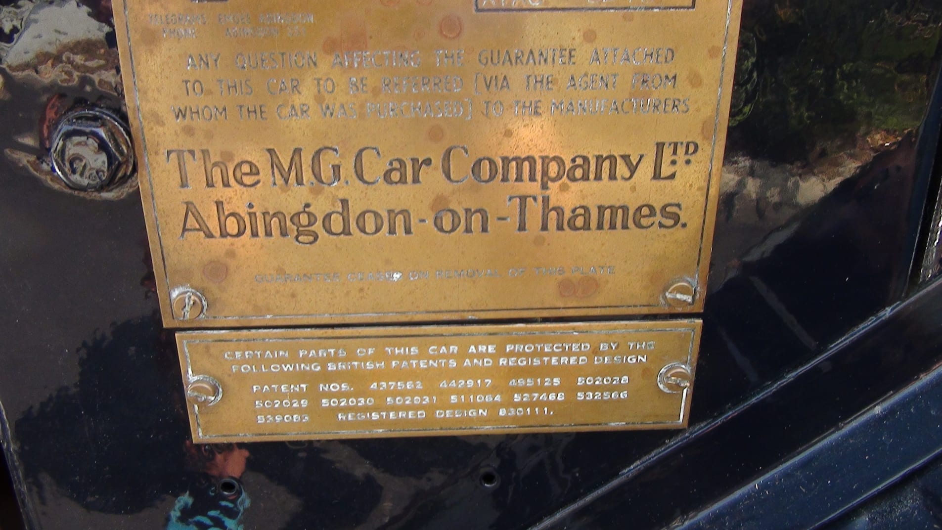 MG Midget tc 1949