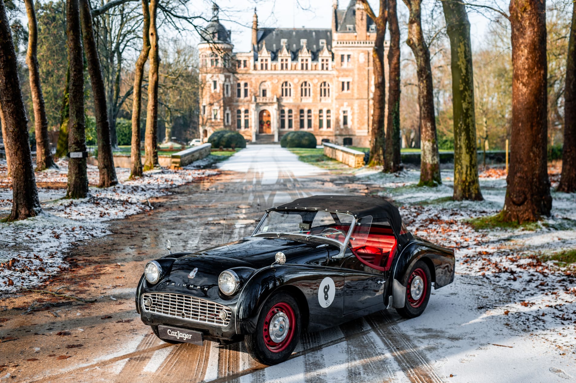 TRIUMPH Tr3 a 1958