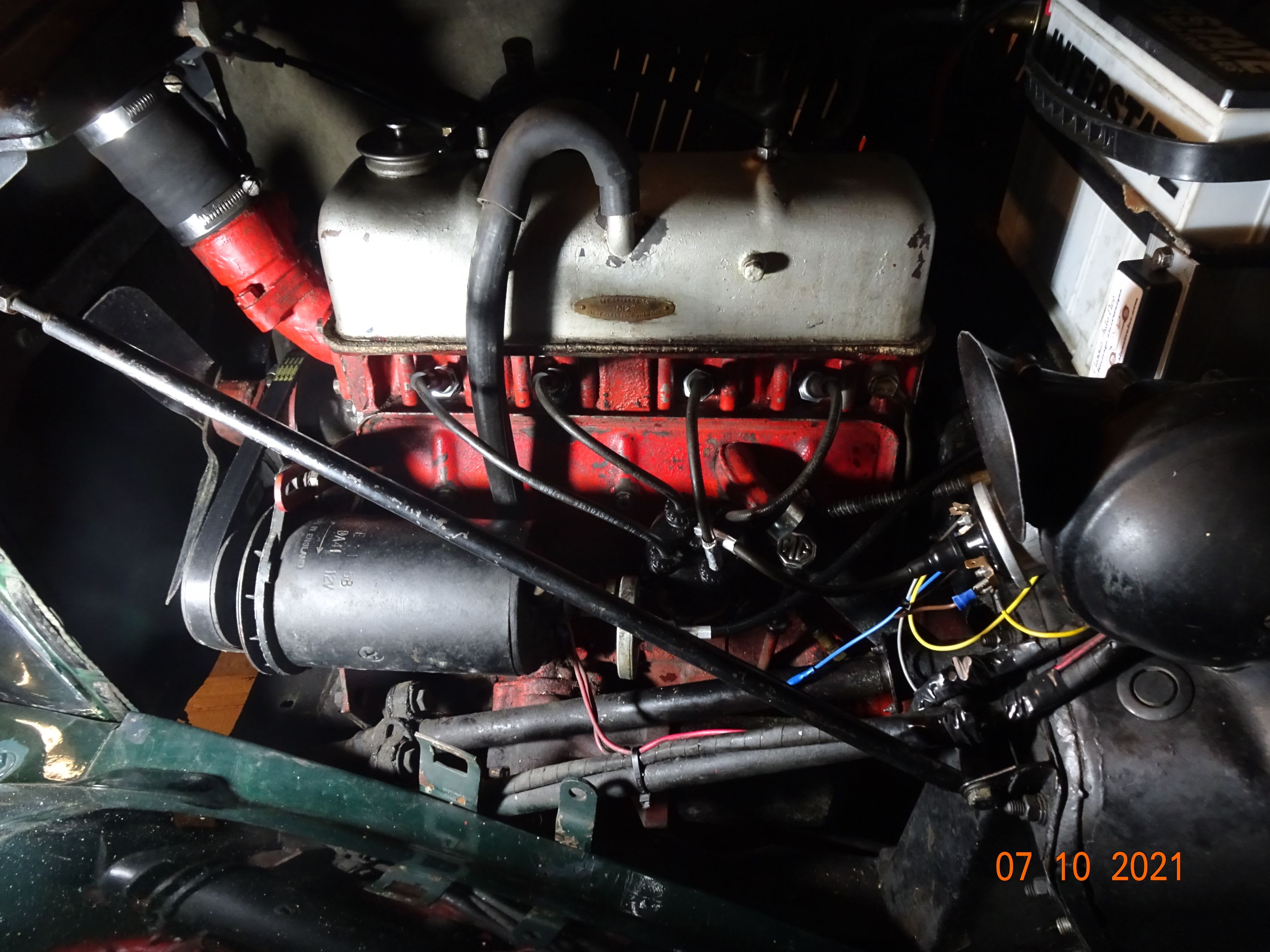 MG Midget Td 1953 occasion mécanique (1)