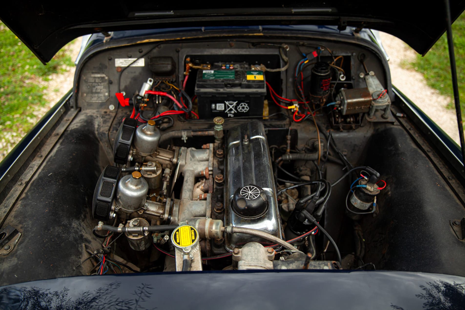 TRIUMPH Tr3 Petite bouche 1957