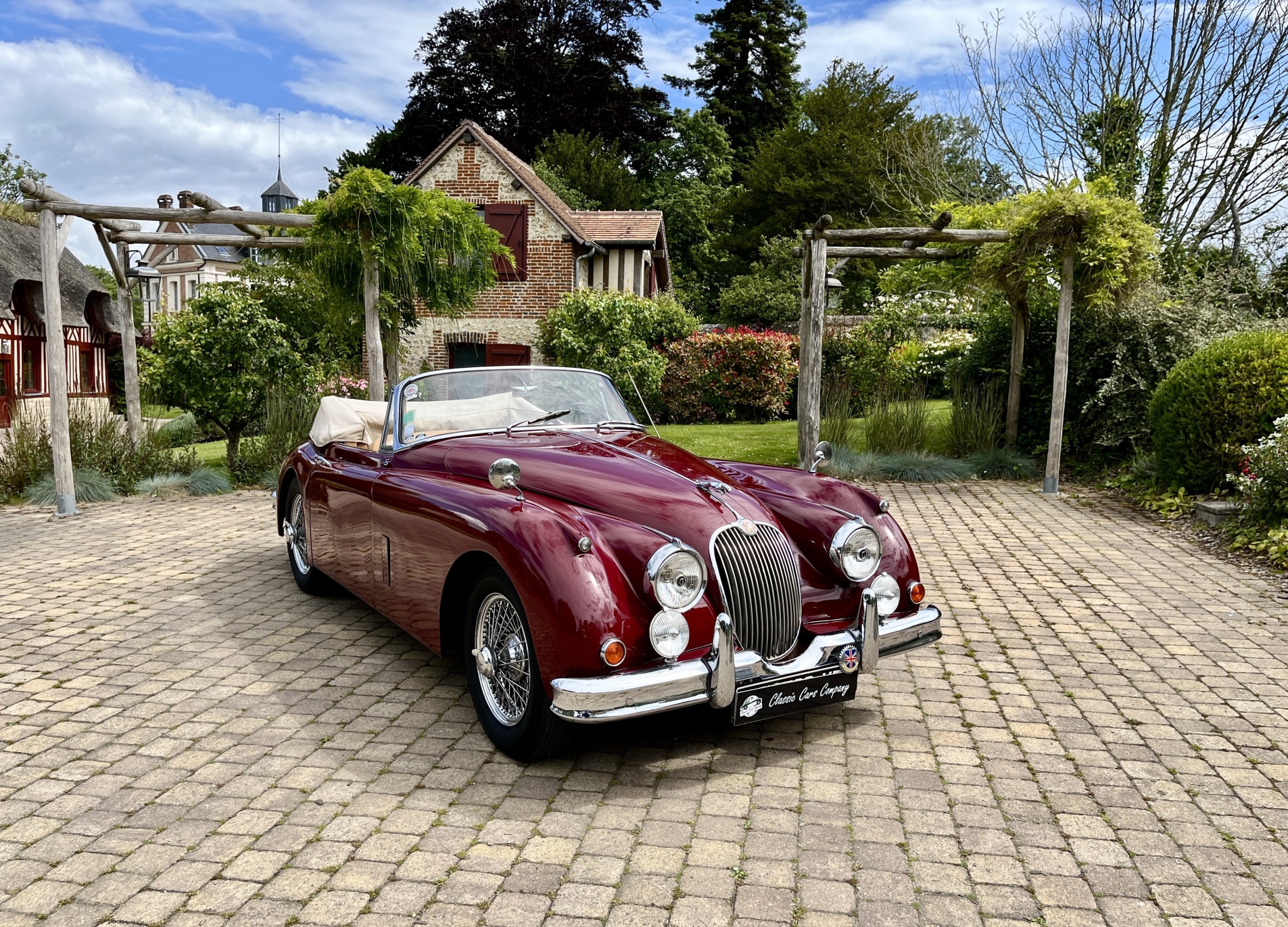 Photo JAGUAR Xk 150 Drop Head Coupe 1958