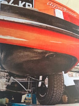 ALFA ROMEO 1600 junior spider coda tronca 1972