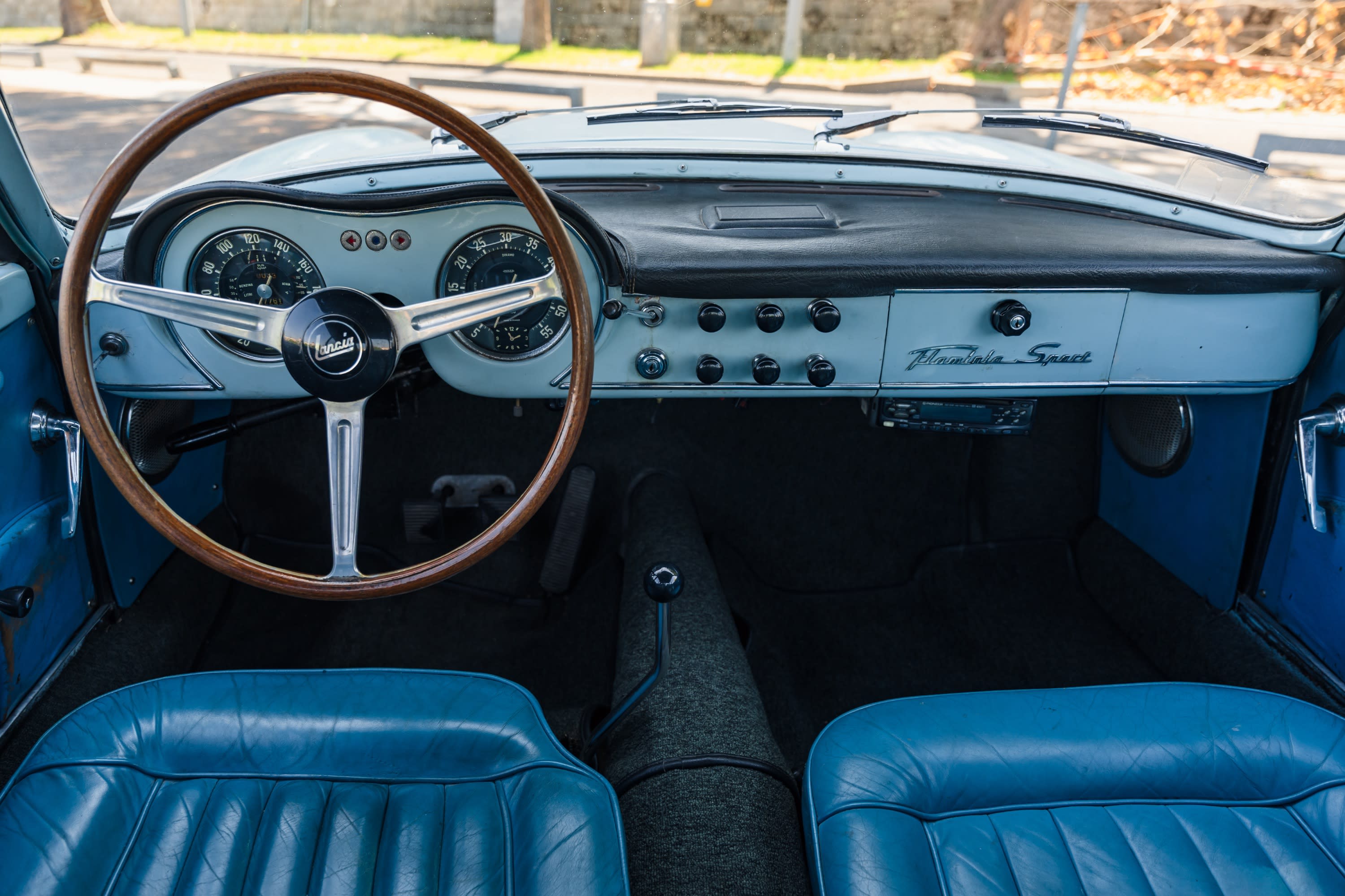 LANCIA Flaminia Sport Zagato 1960 occasion intérieur (1)