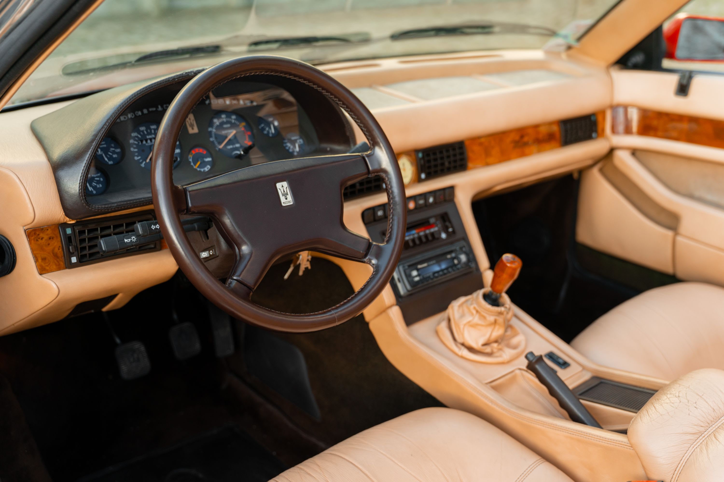 MASERATI Biturbo I Spyder 1988 occasion intérieur (1)
