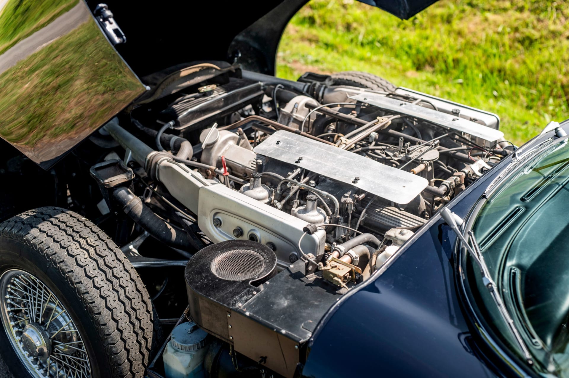 JAGUAR Type E V12 1974 occasion mécanique (1)