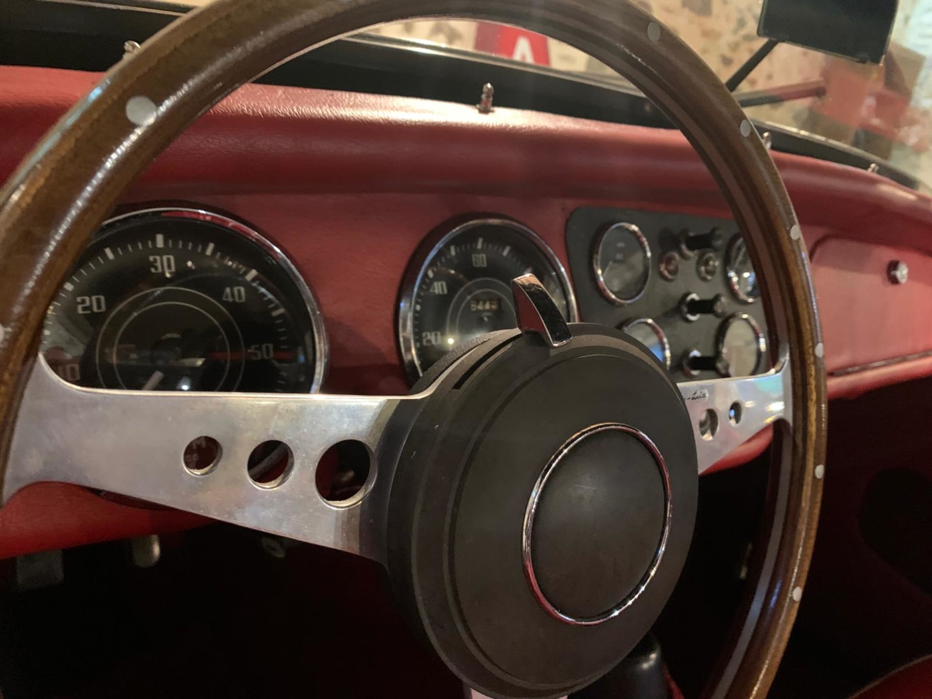 TRIUMPH Tr3 A 1960 occasion intérieur (1)