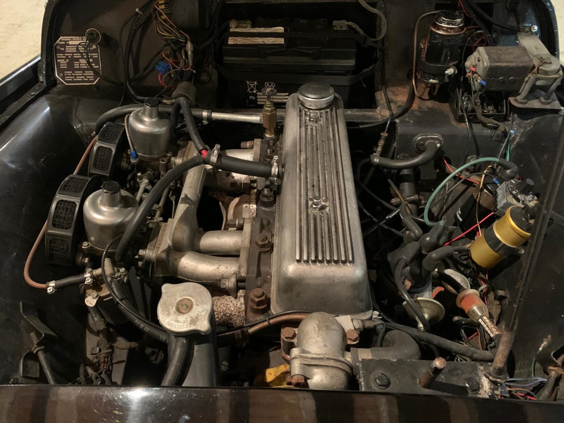 TRIUMPH Tr3 A 1960 occasion mécanique (1)