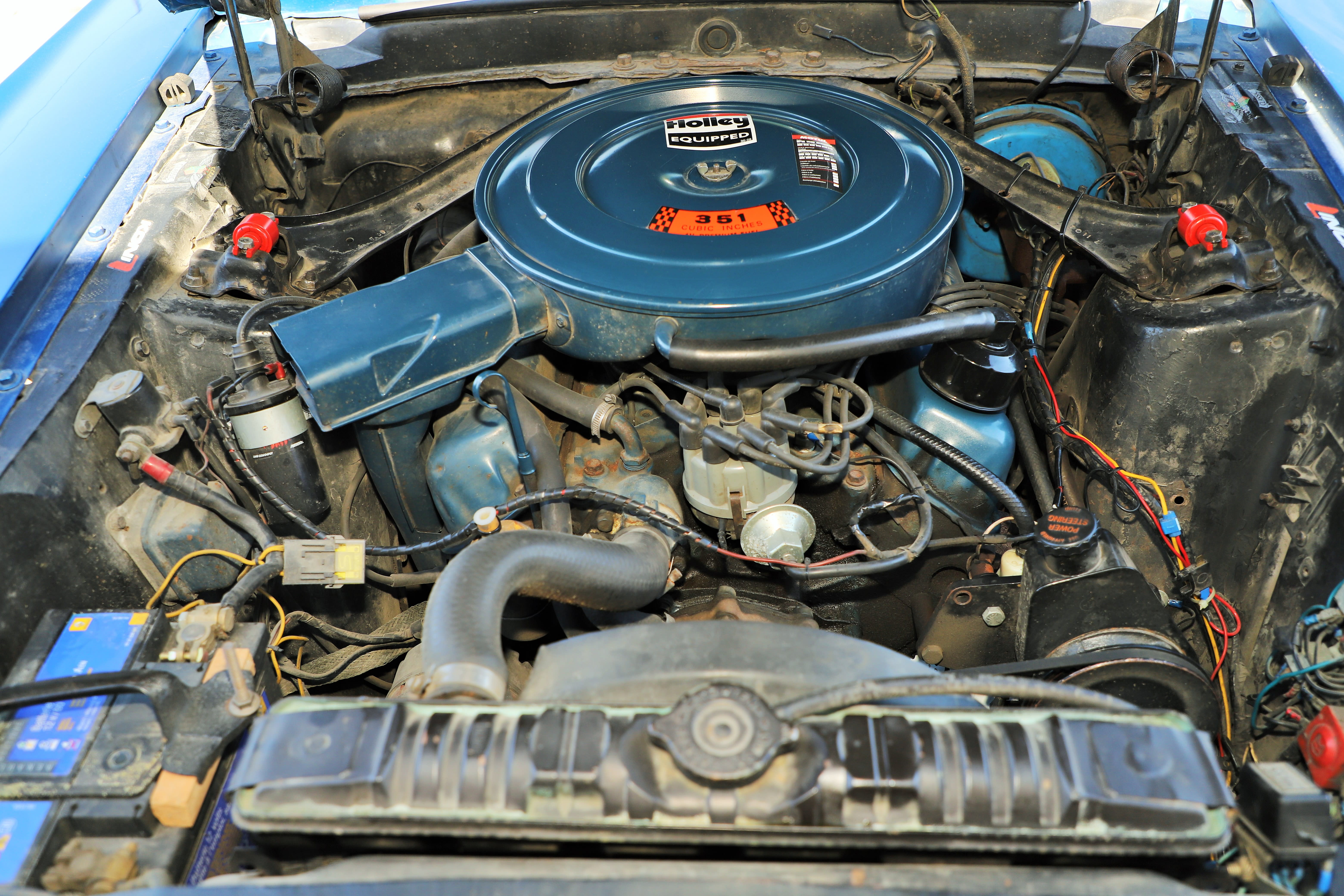 FORD Mustang Cabriolet Gt 351 1969 occasion mécanique (1)