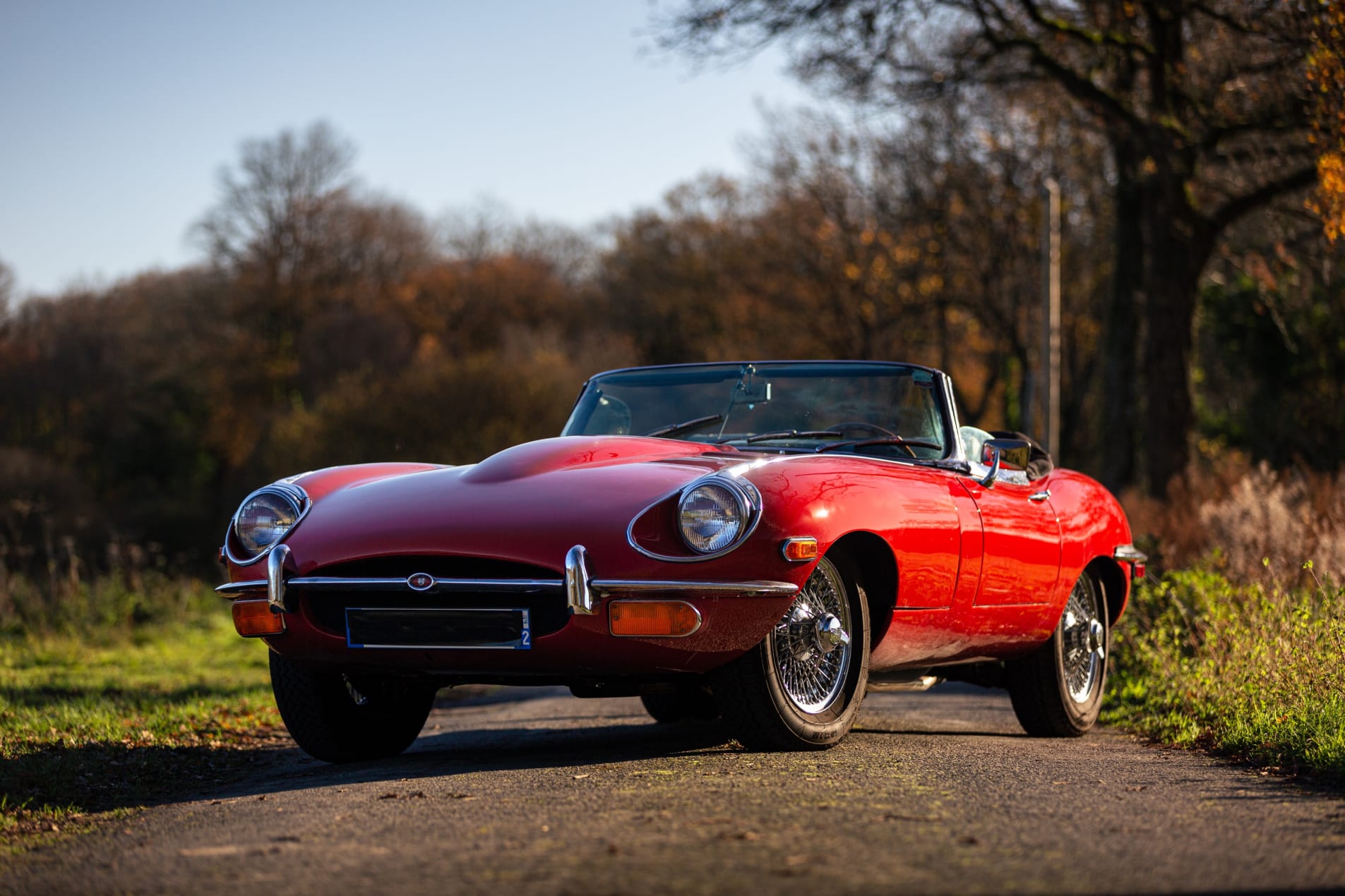 JAGUAR Type e cabriolet roadster 1970