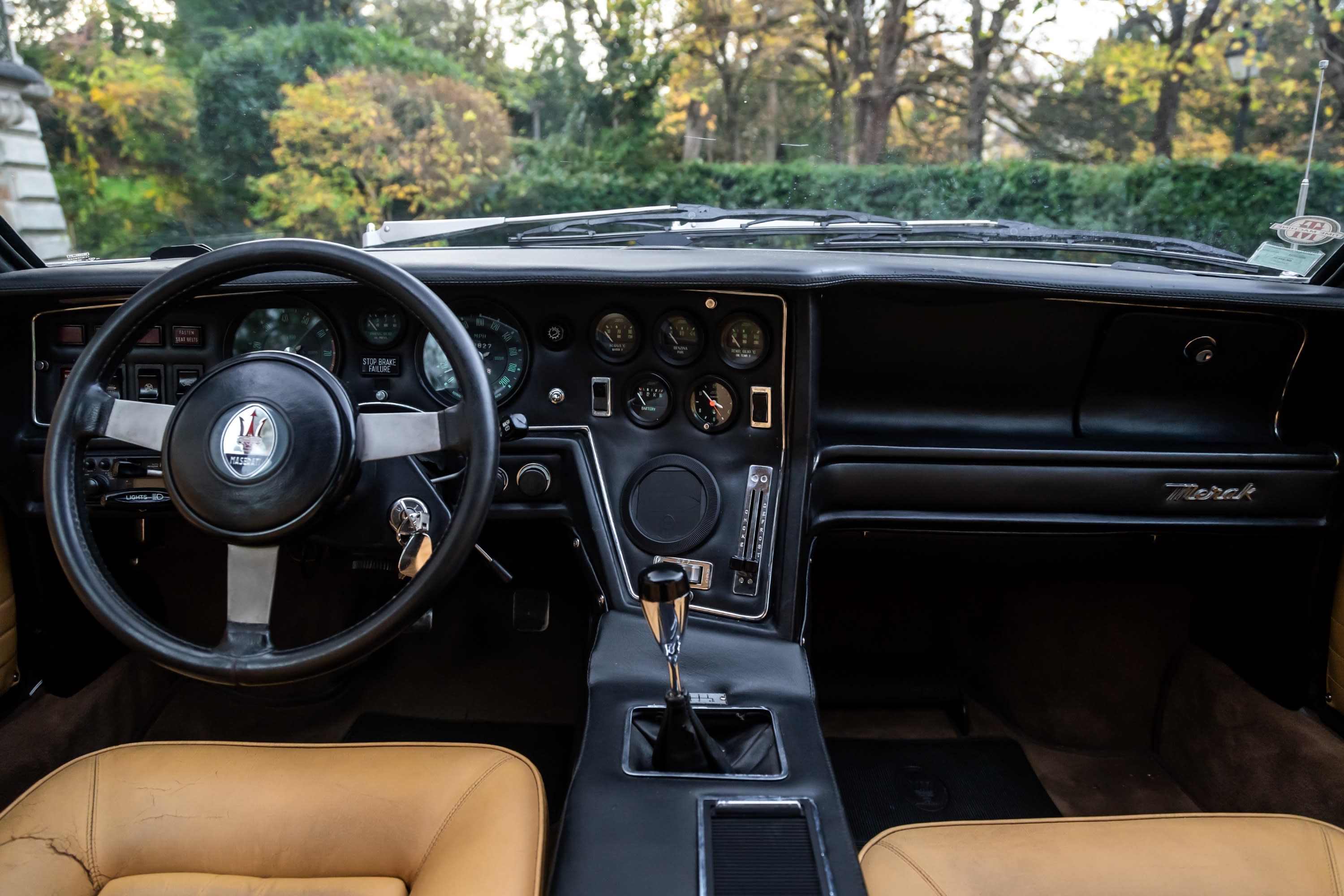 MASERATI Merak Ss 1980 occasion intérieur (1)