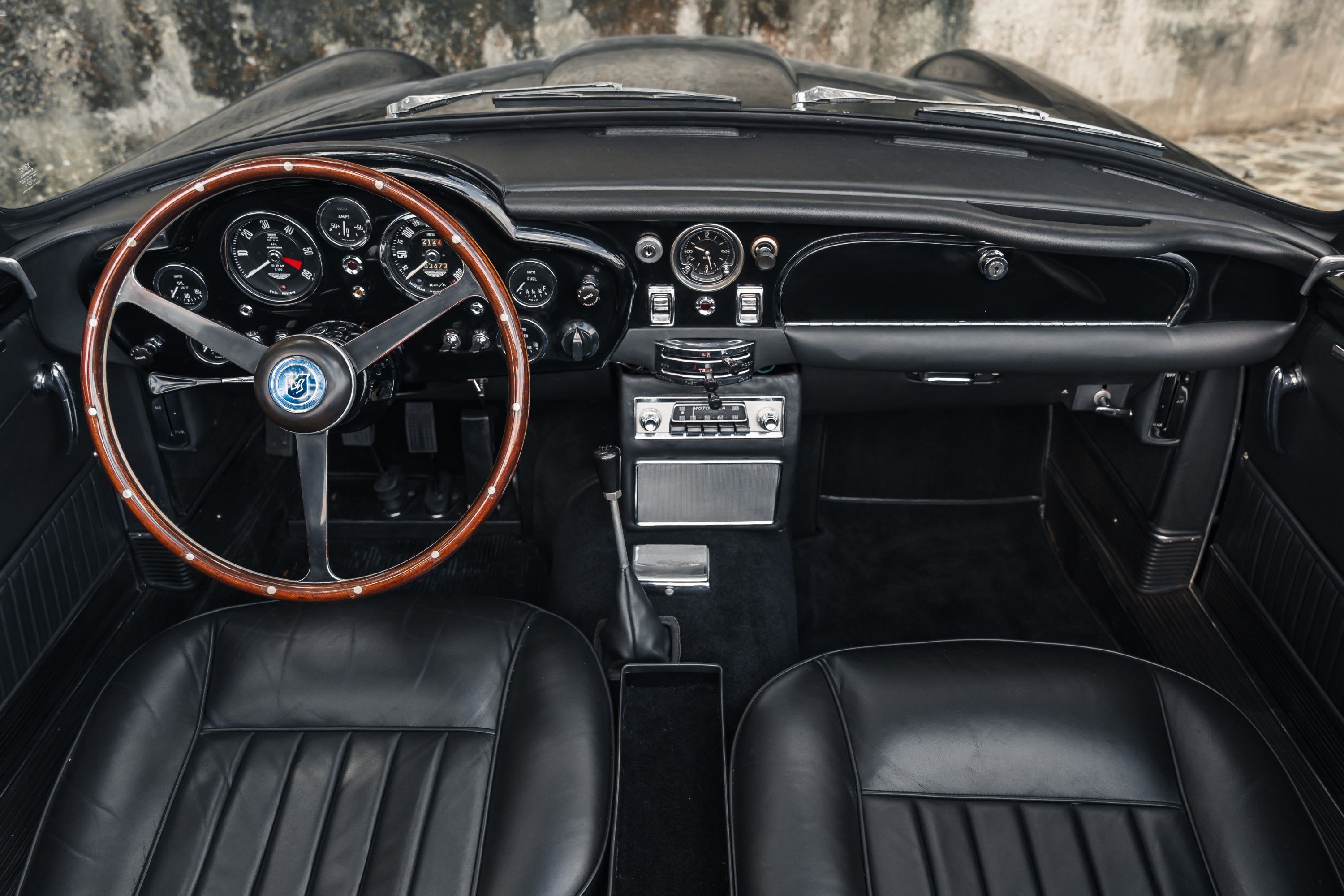 ASTON MARTIN Db5 Convertible 1964 occasion intérieur (1)