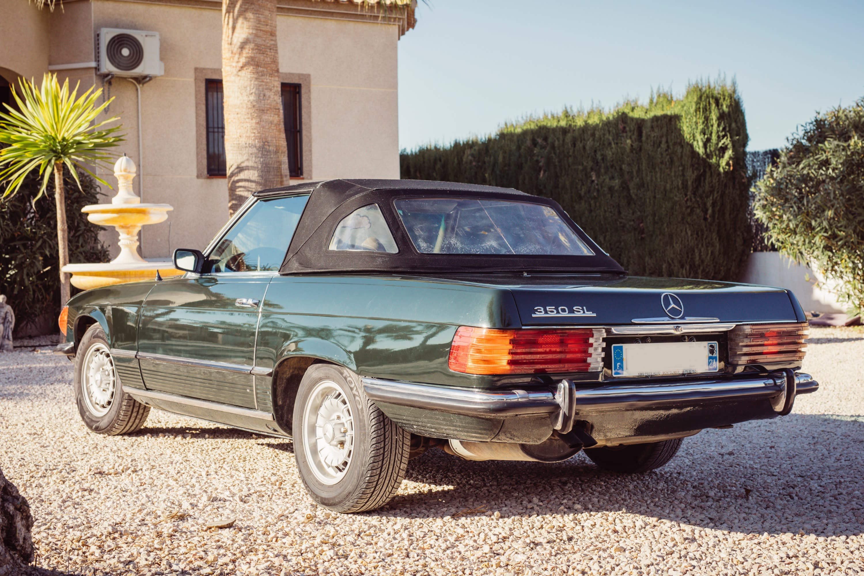 MERCEDES BENZ 350 Sl R107 1972 occasion vidéo (1)