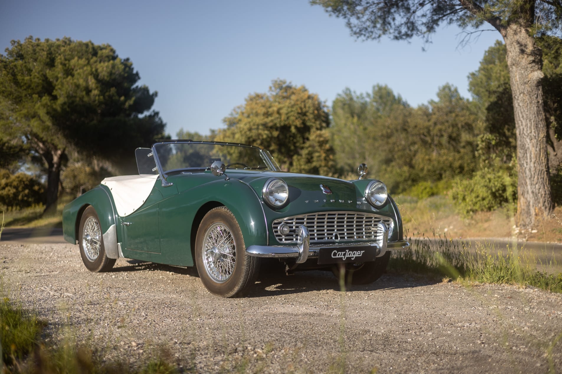 TRIUMPH Tr3 a 1958