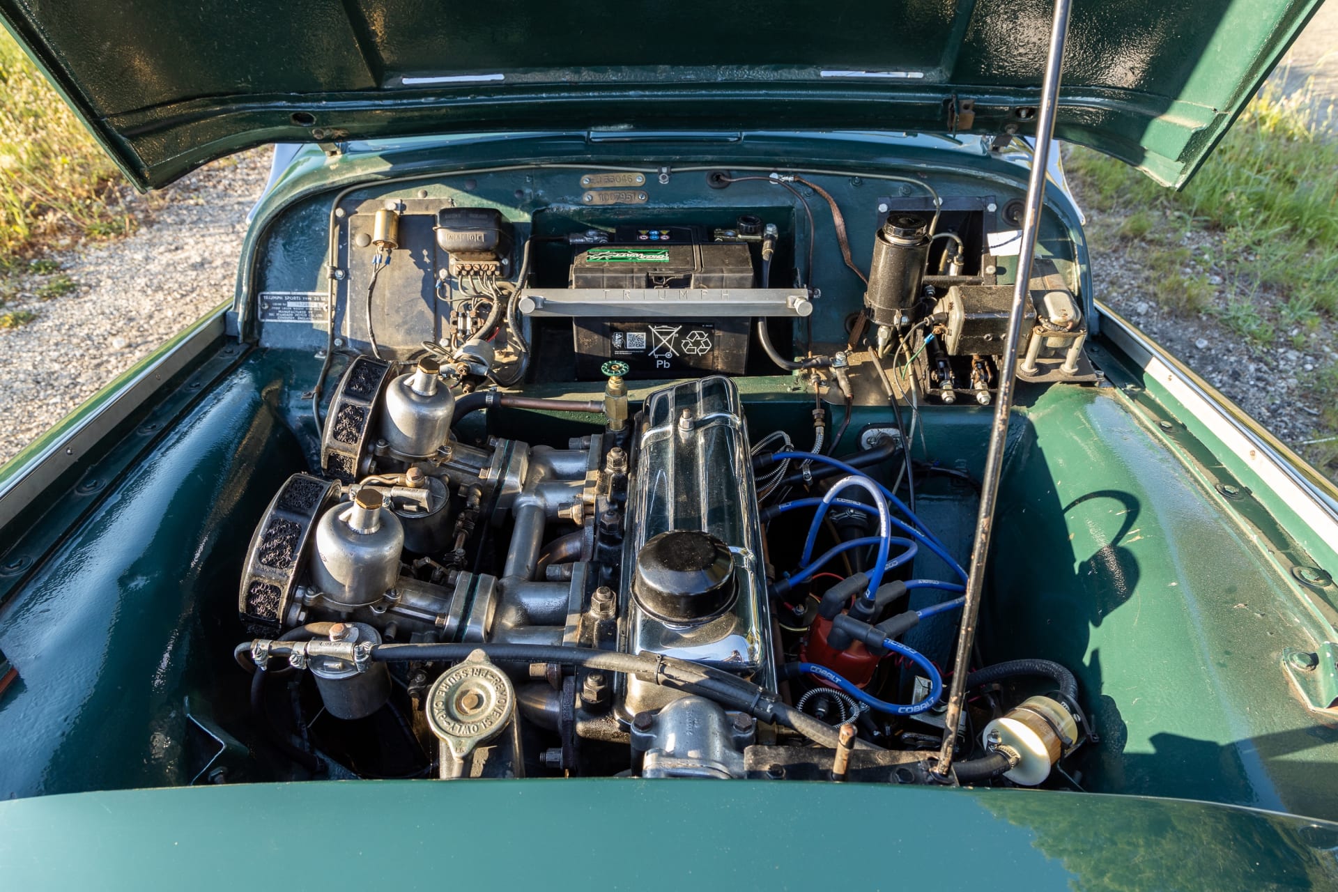 TRIUMPH Tr3 A 1958 occasion mécanique (1)
