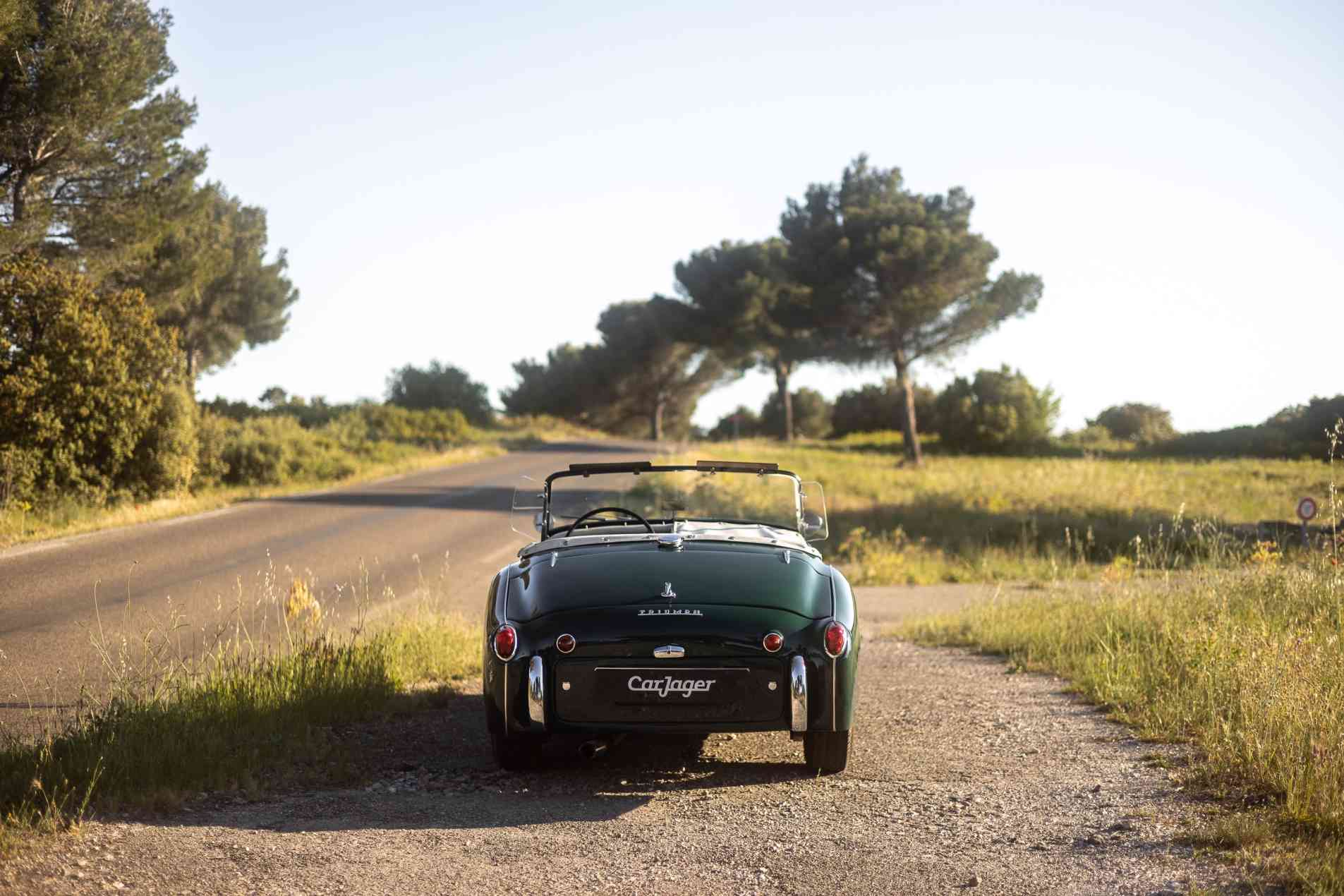 TRIUMPH Tr3 a 1958