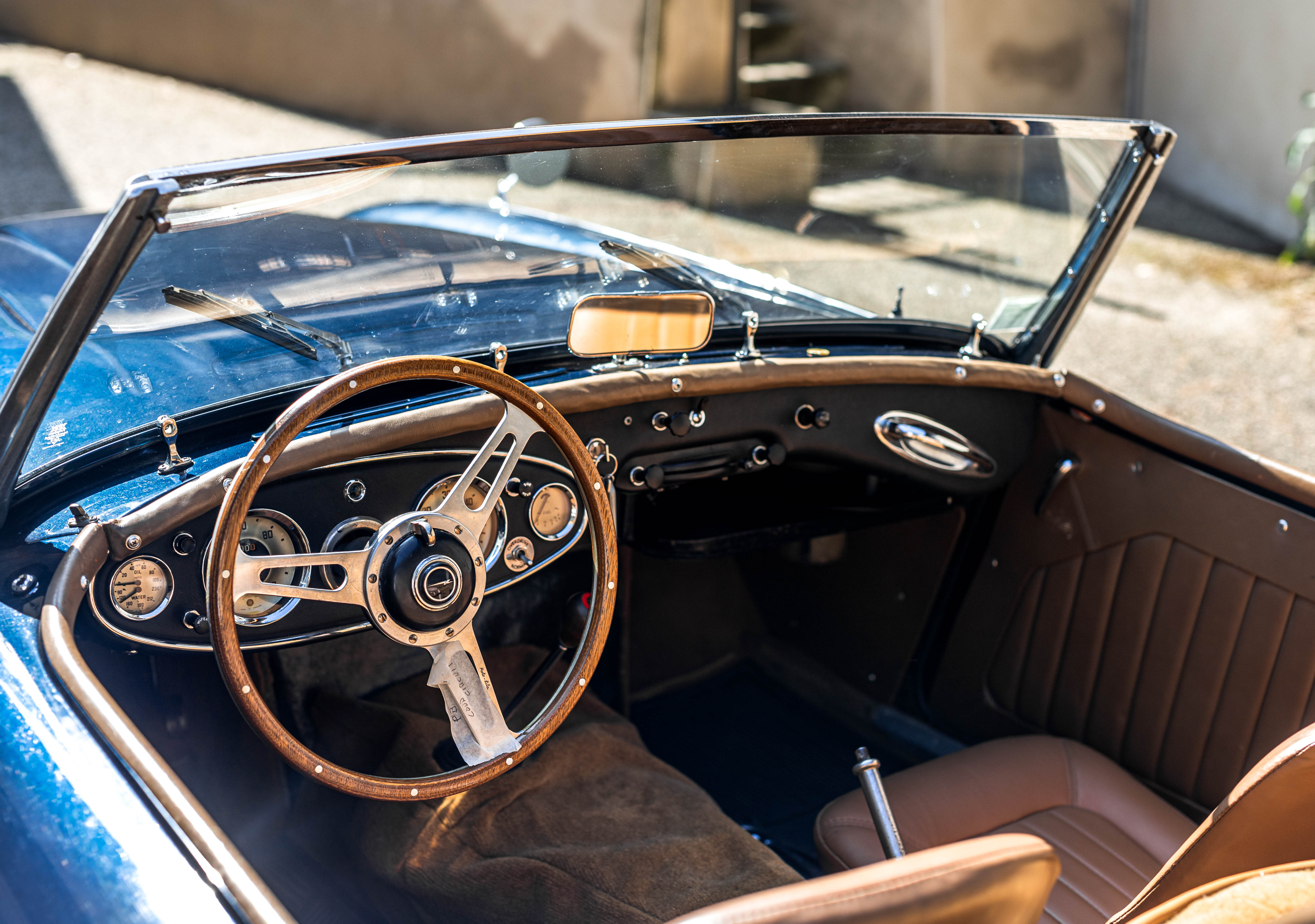 AUSTIN HEALEY 3000 Bn7 2-seater 1960 occasion intérieur (1)