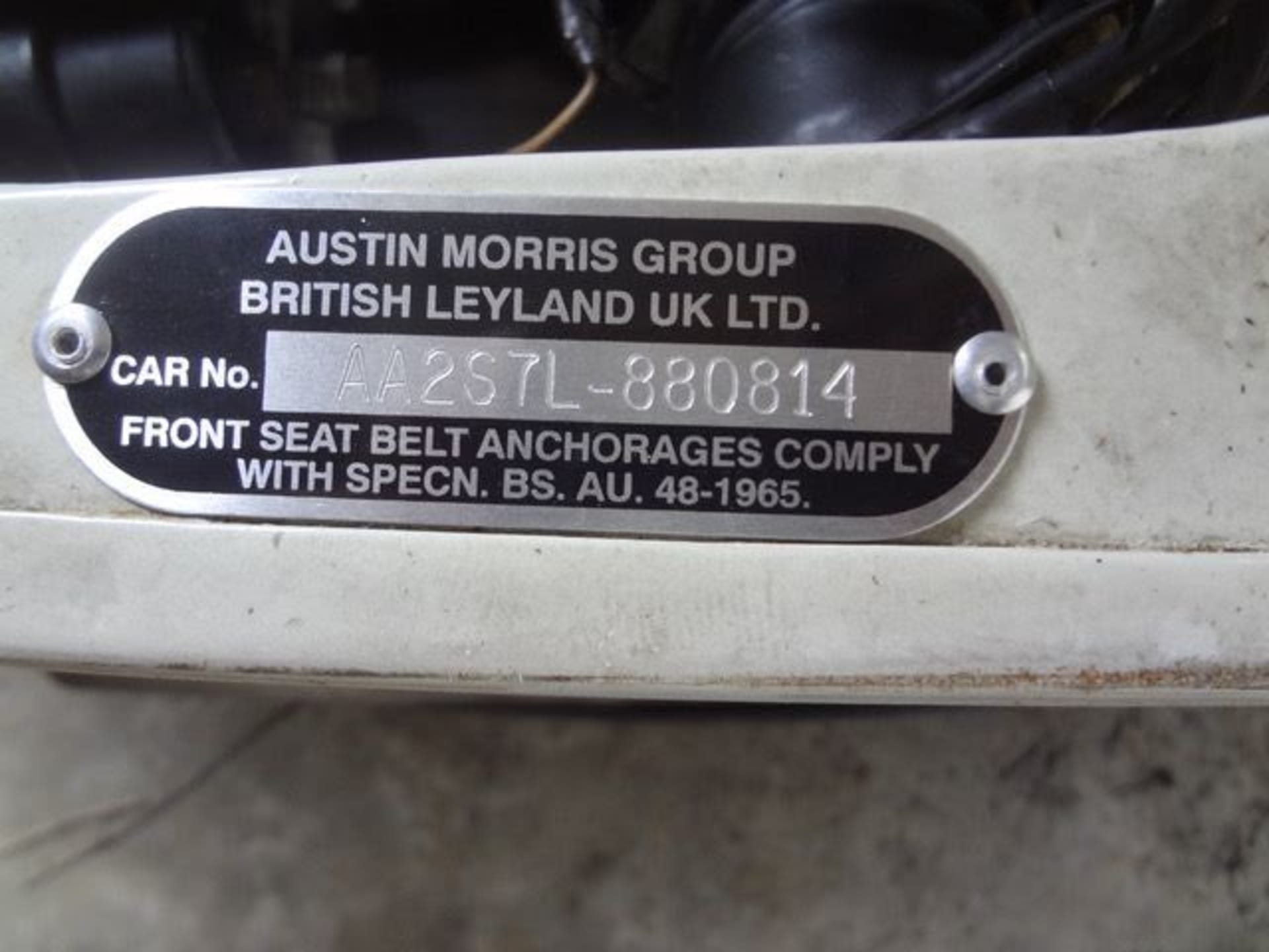 AUSTIN Mini Mk1 1966 occasion détails (1)