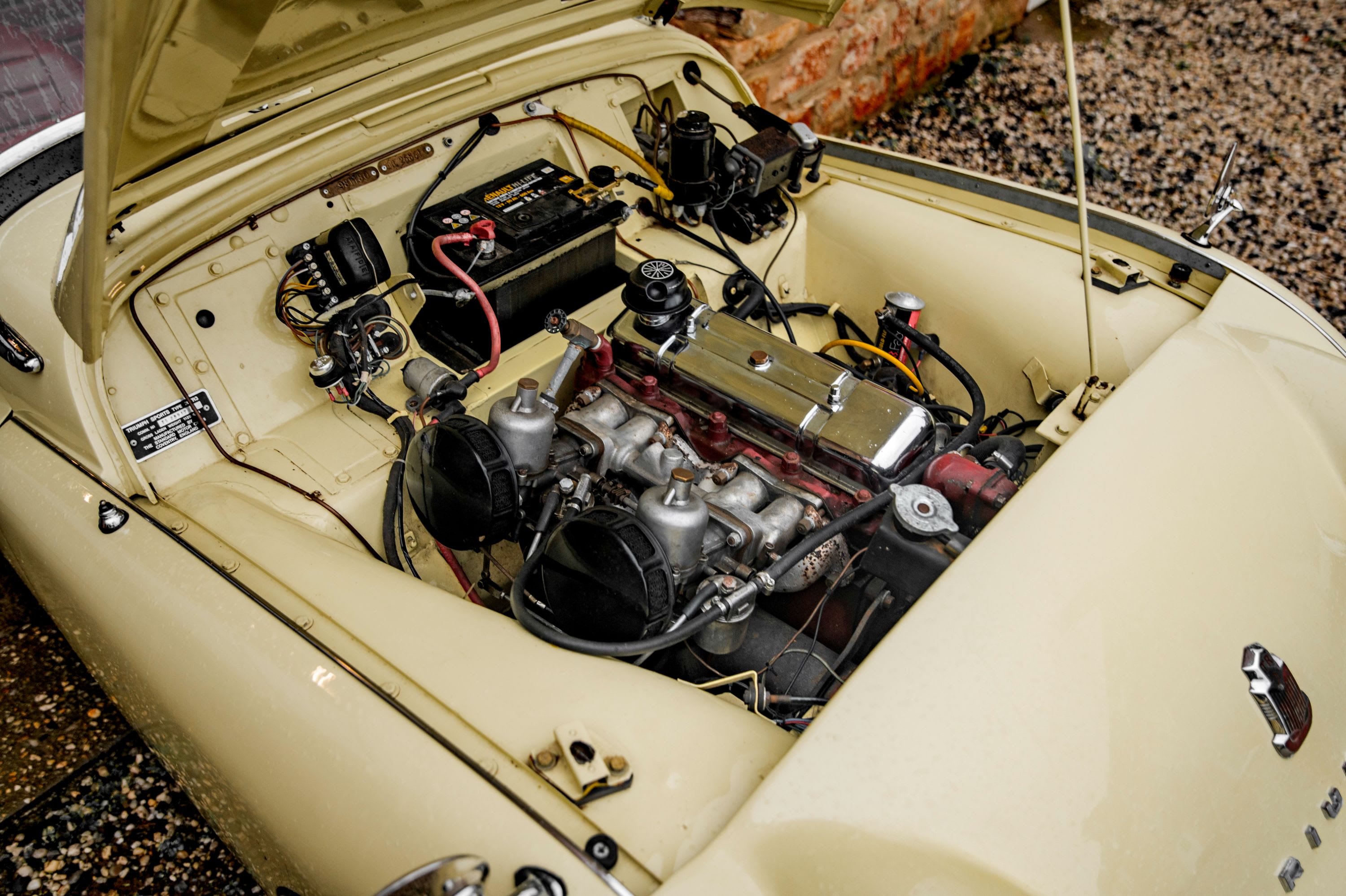 TRIUMPH Tr3 A 1958 occasion mécanique (1)