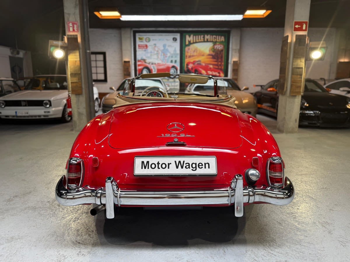 MERCEDES BENZ 190 Sl 1963 occasion extérieur (2)