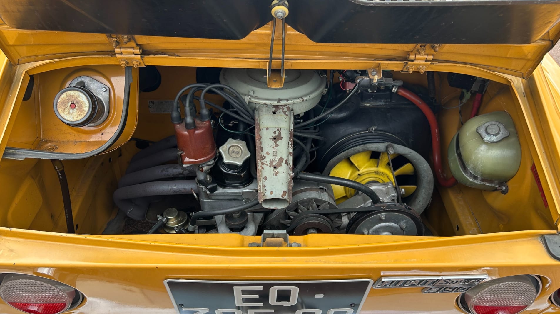 FIAT 850 sport coupé hatchback 1968