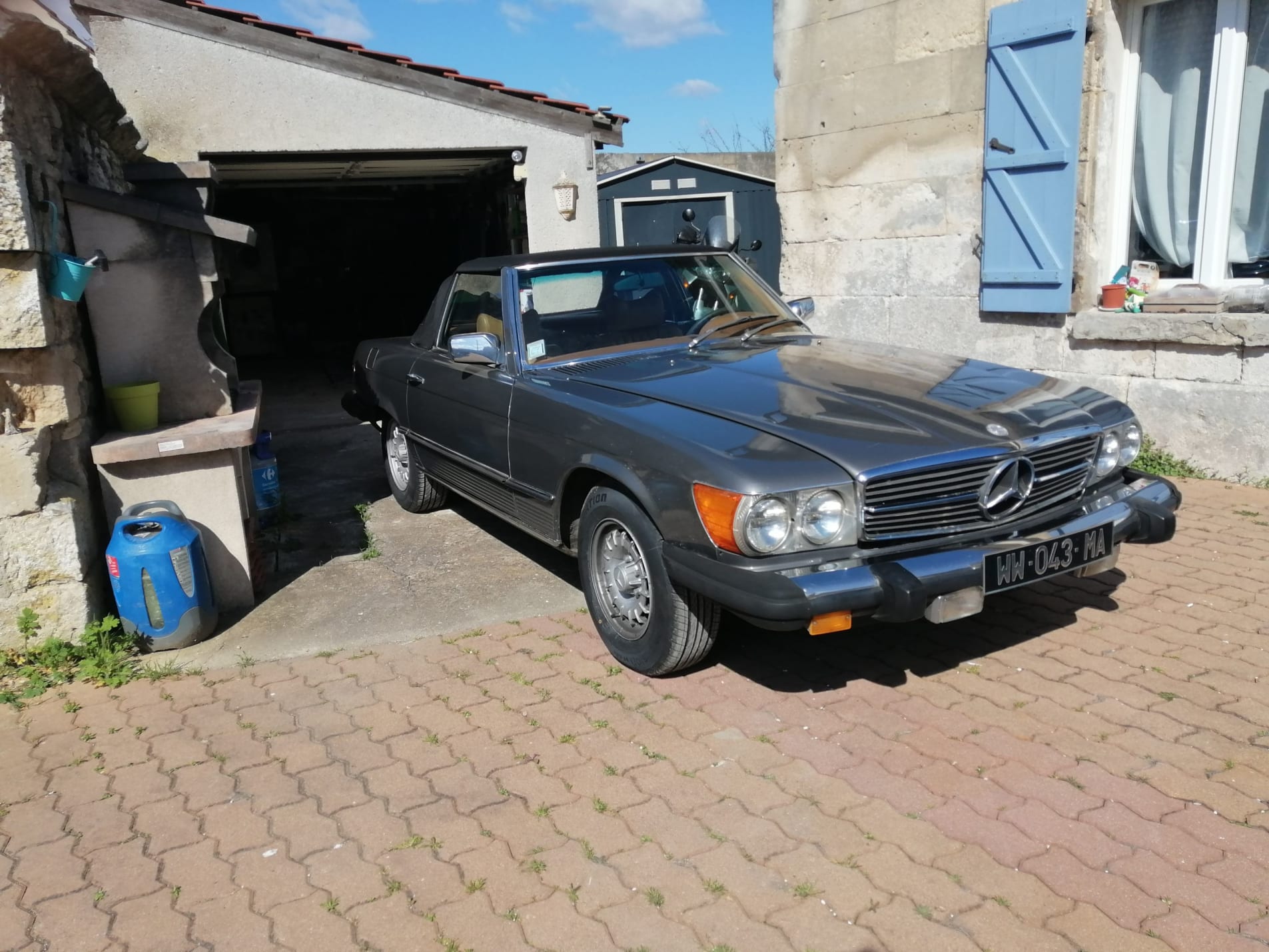 MERCEDES-BENZ 450 sl r107 1979