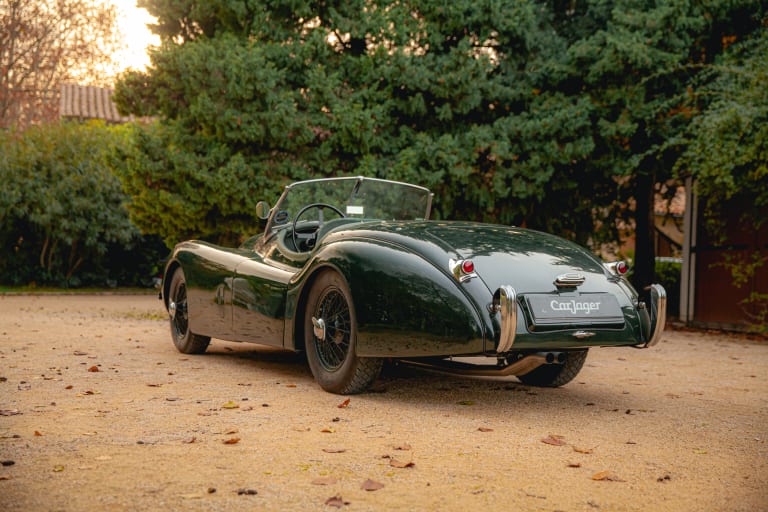 JAGUAR Xk 120 OTS 1954