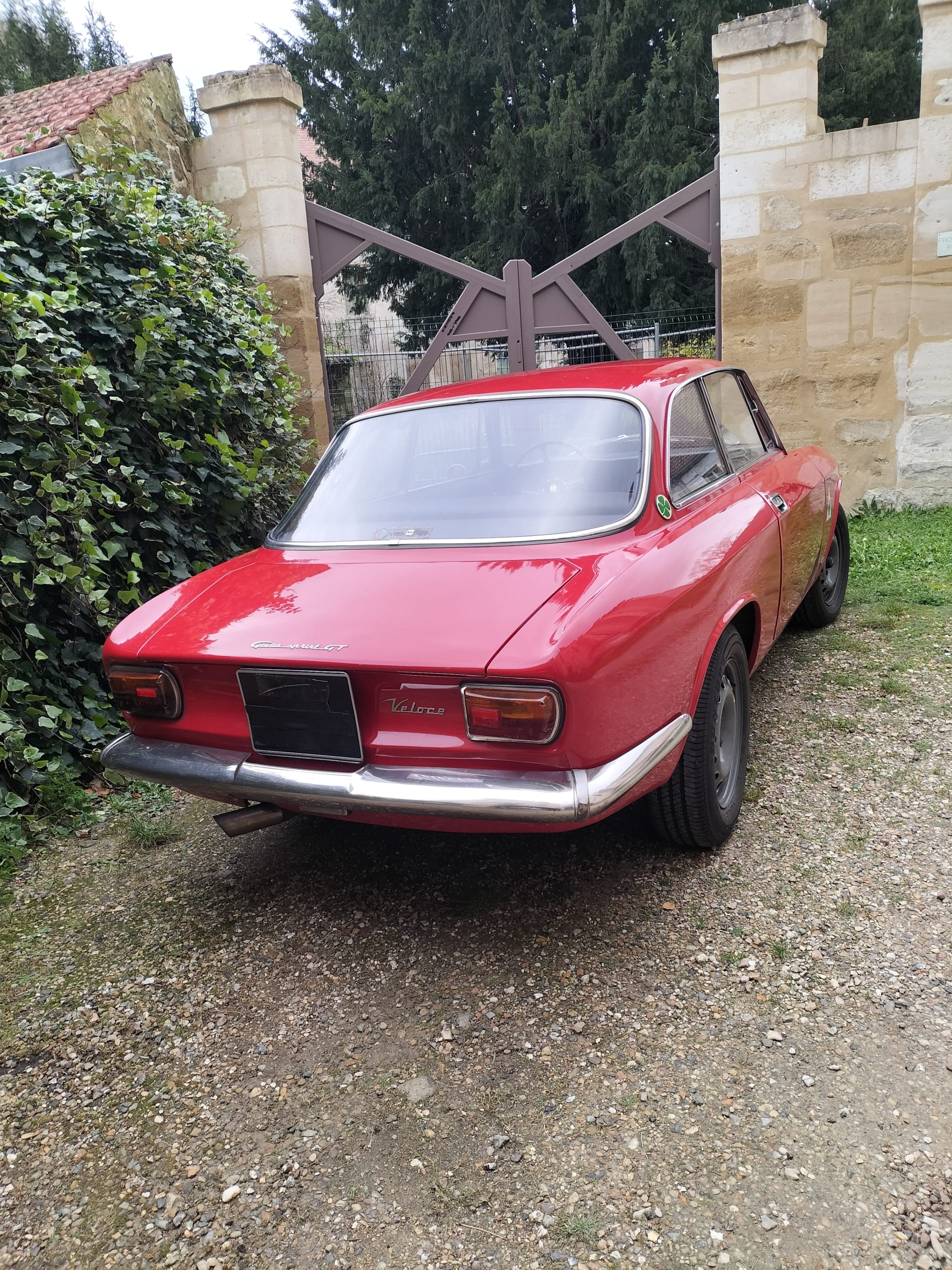 ALFA ROMEO Giulia sprint gt veloce bertone 1967