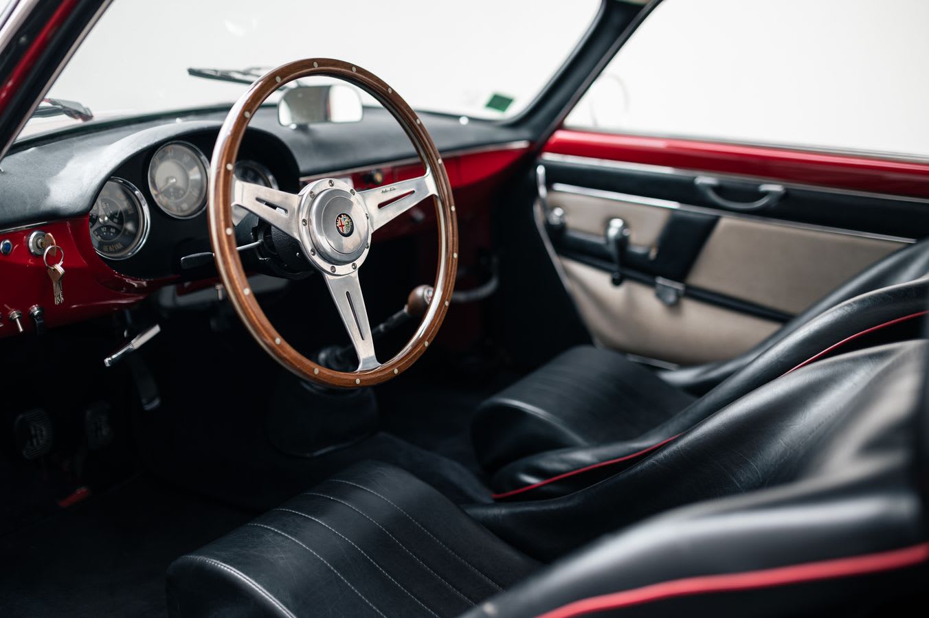 ALFA ROMEO Giulietta Sprint Vhc 1961 occasion intérieur (1)