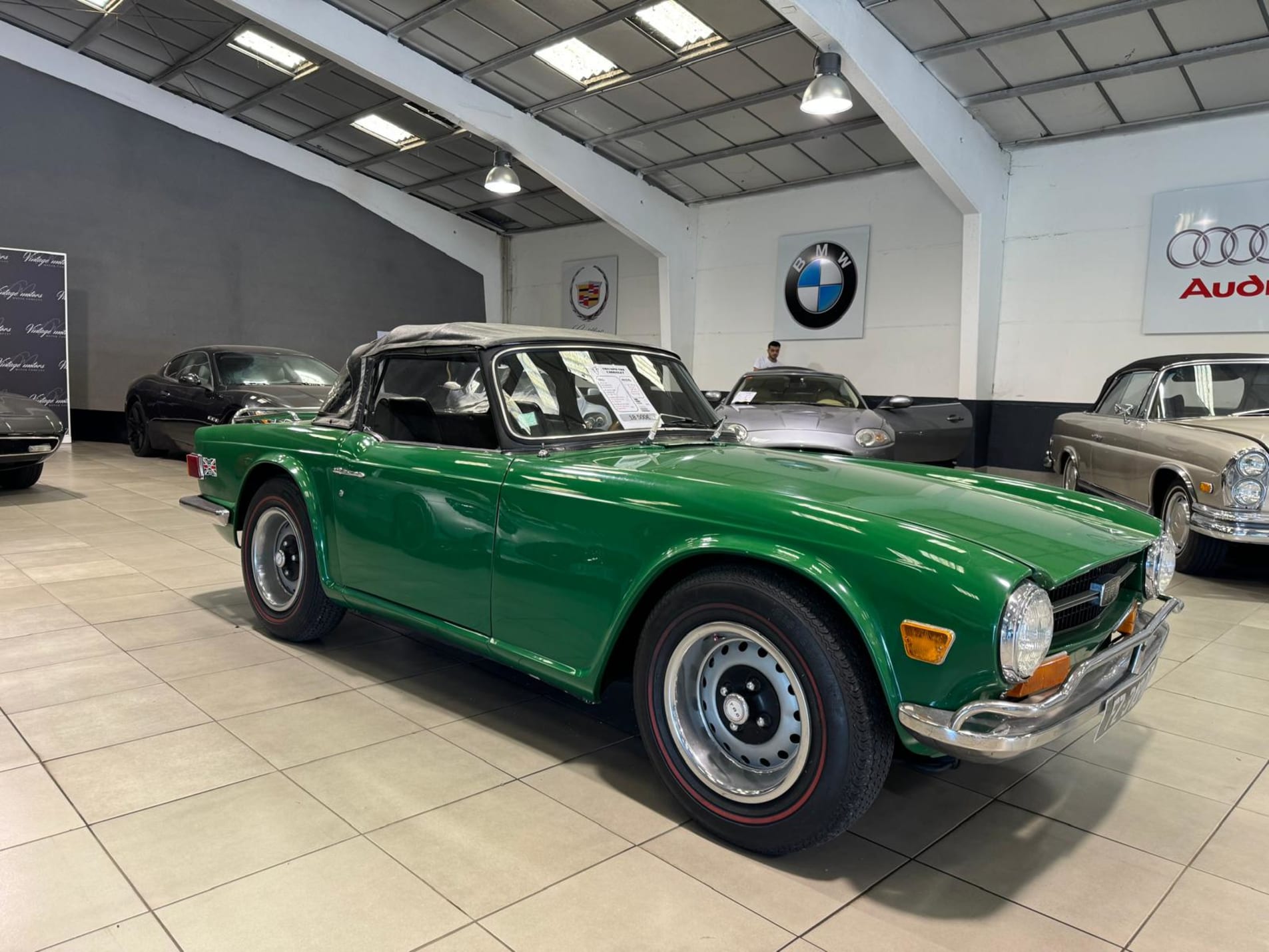 Photo TRIUMPH Tr6 usa 1971