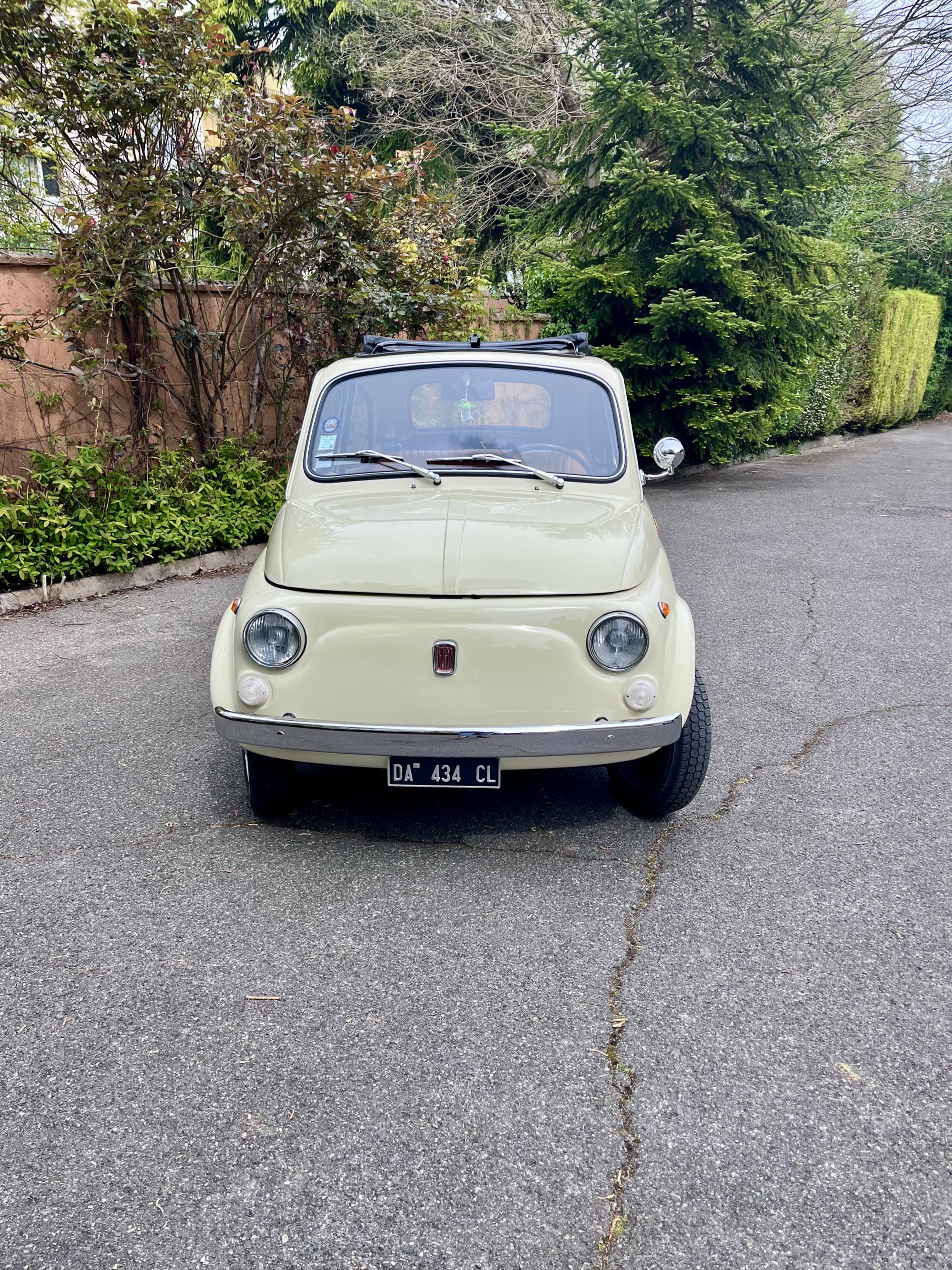 FIAT 500 f toit ouvrant 1971