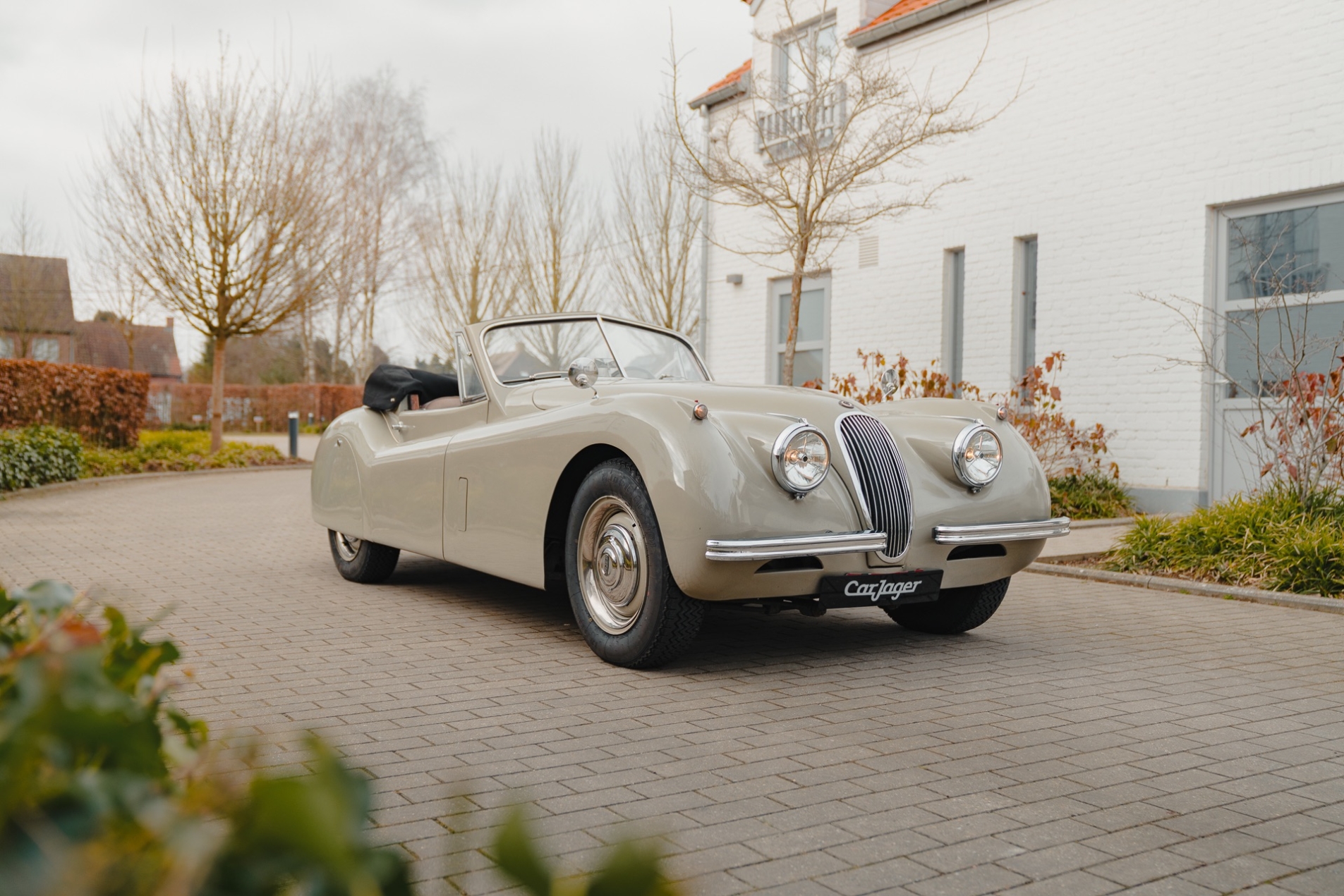 Photo JAGUAR Xk 120 DHC 1953