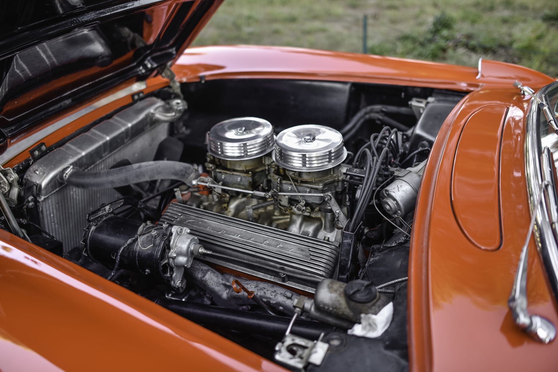 CHEVROLET Corvette C1 1956 occasion mécanique (1)
