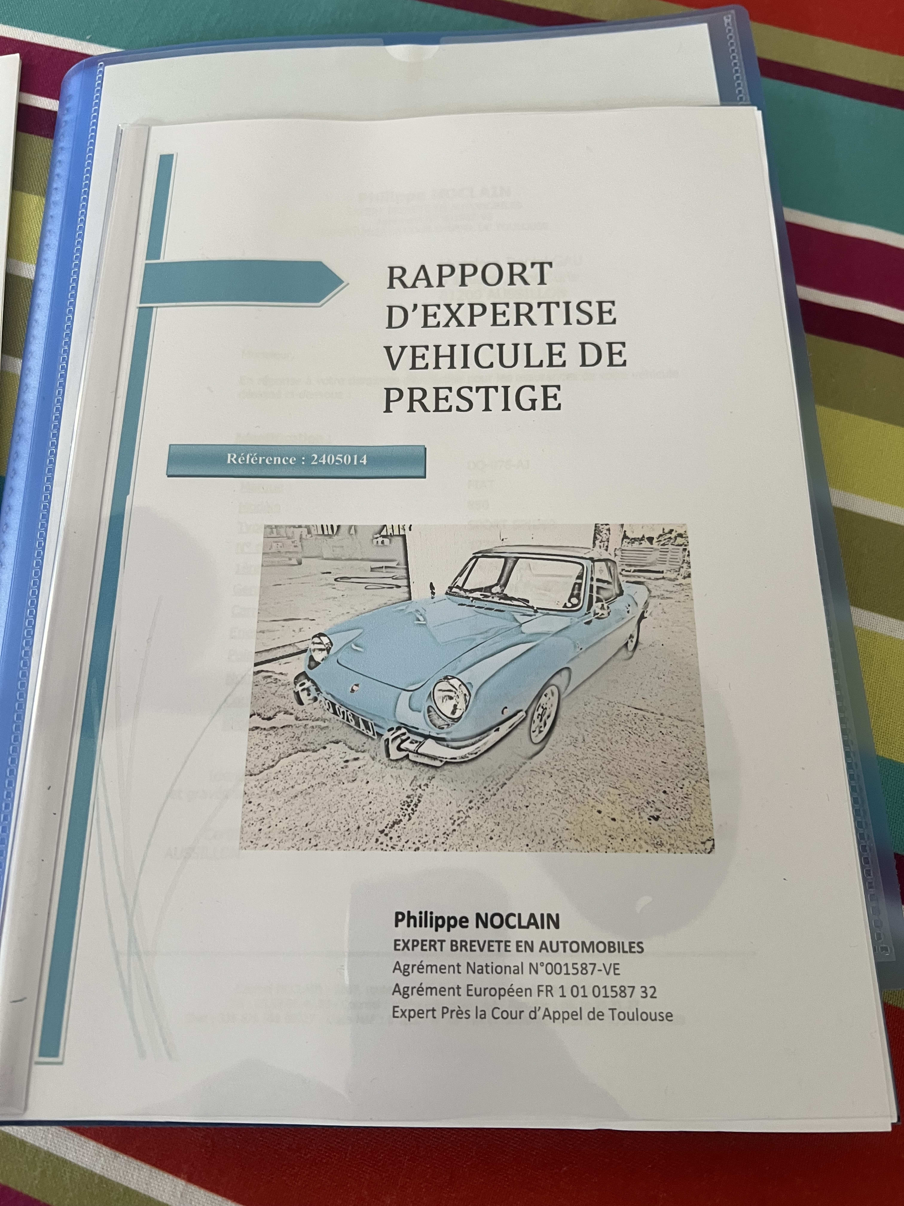 FIAT 850 Sport Spider 1972 used details (1)