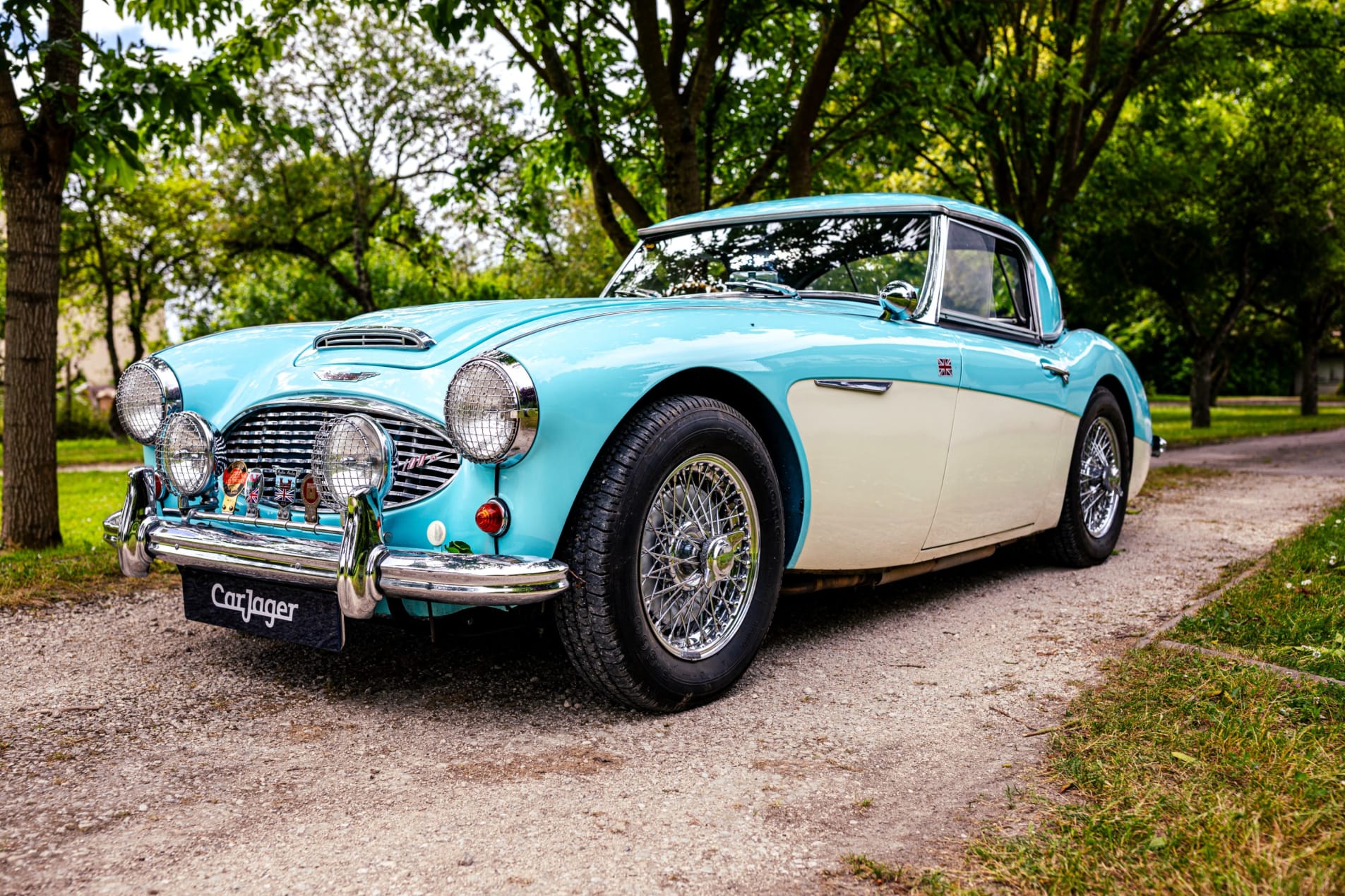 AUSTIN-HEALEY 100 6 MM BN4 cabriolet roadster 1958