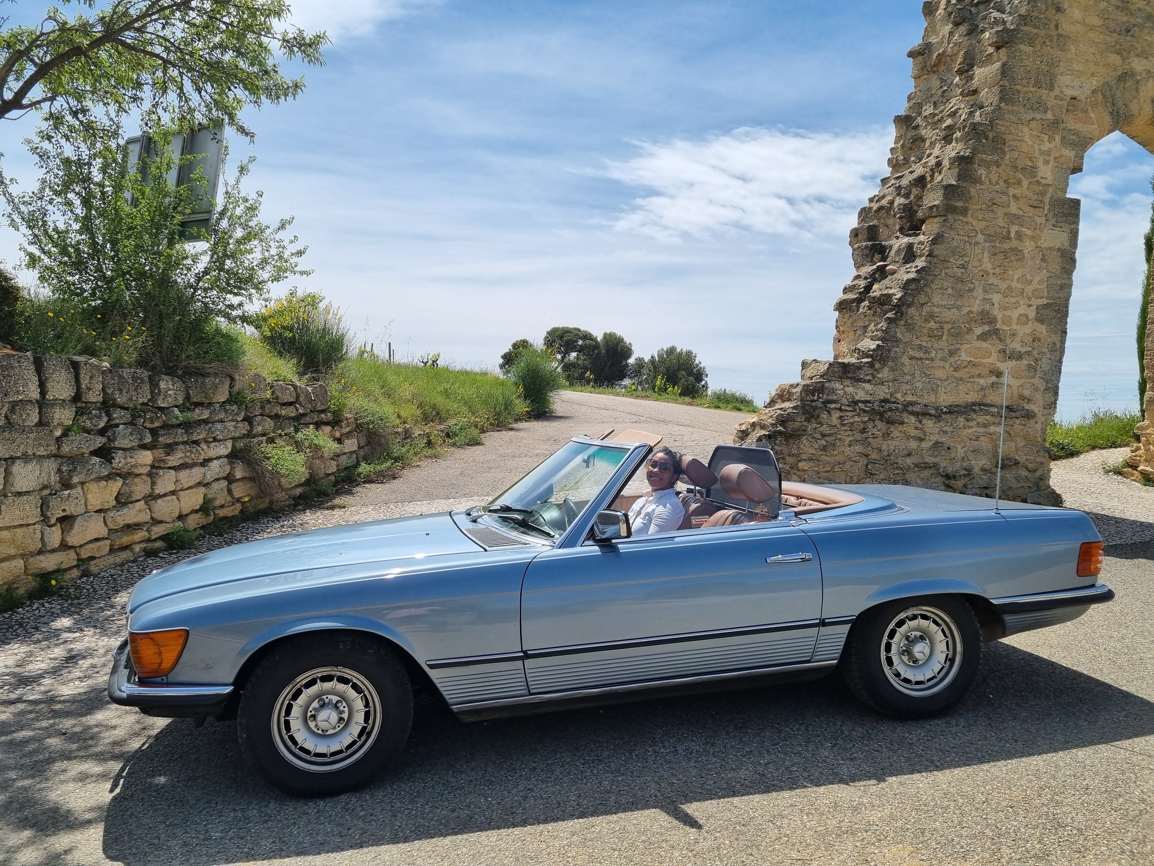 MERCEDES BENZ 280 Sl R107 1982 occasion extérieur (2)