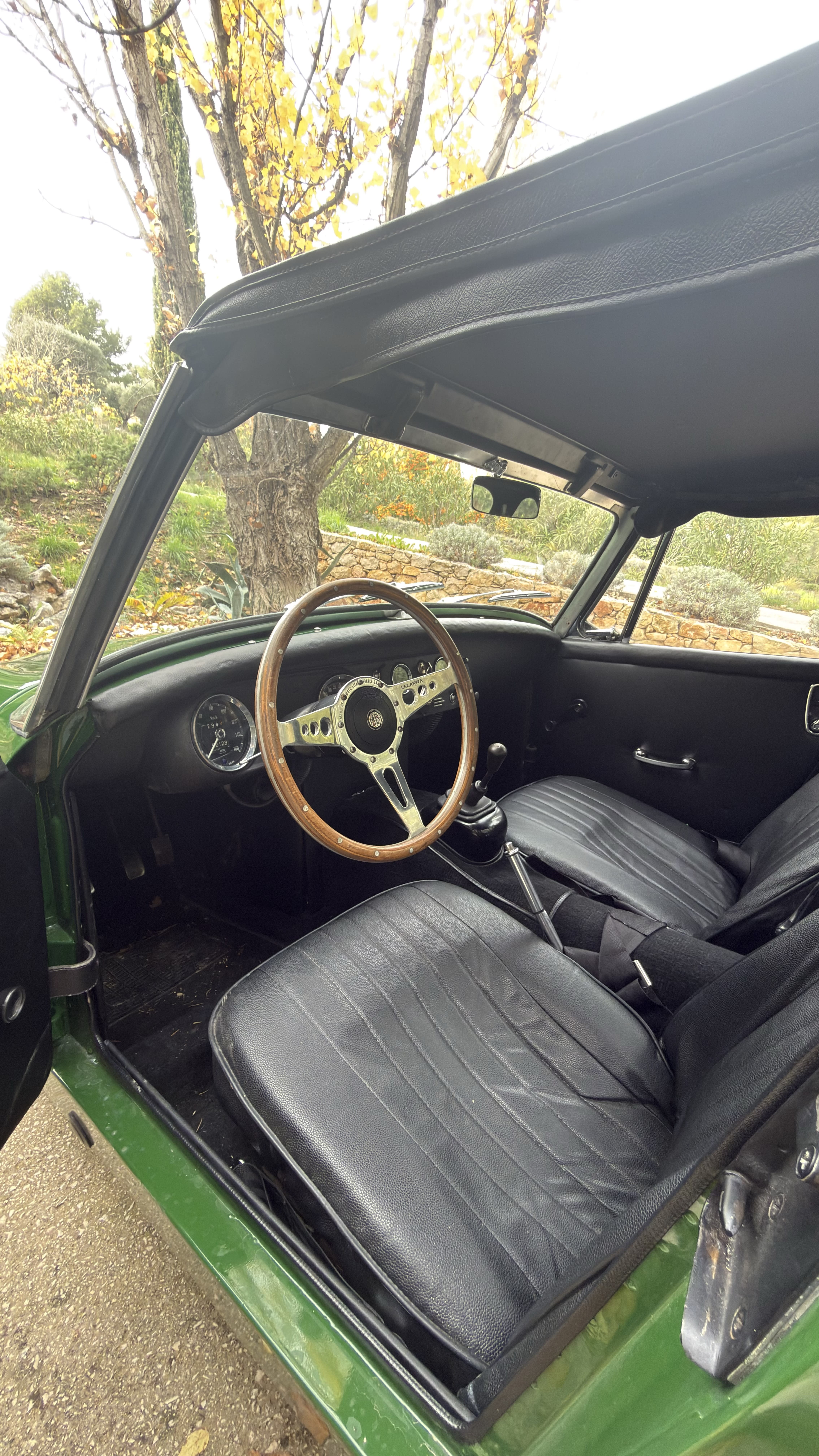 MG Midget Mk3 1969 occasion intérieur (1)