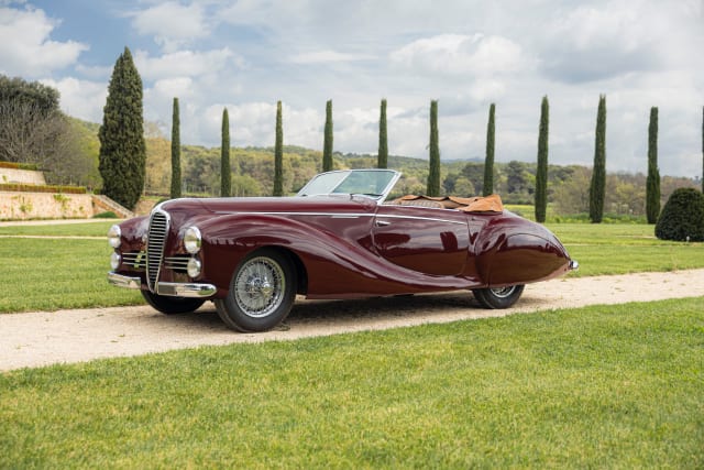 DELAHAYE 135 Ms Cabriolet Saoutchik 1950 occasion