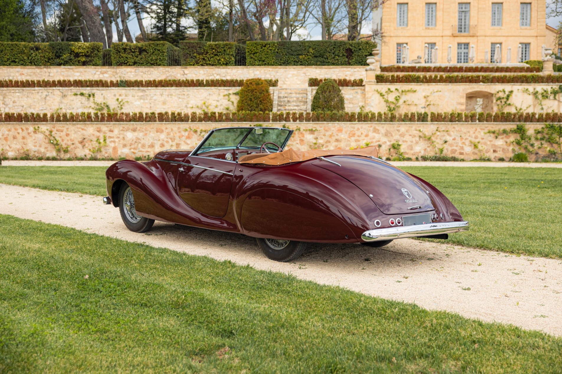DELAHAYE 135 ms Cabriolet Saoutchik 1950