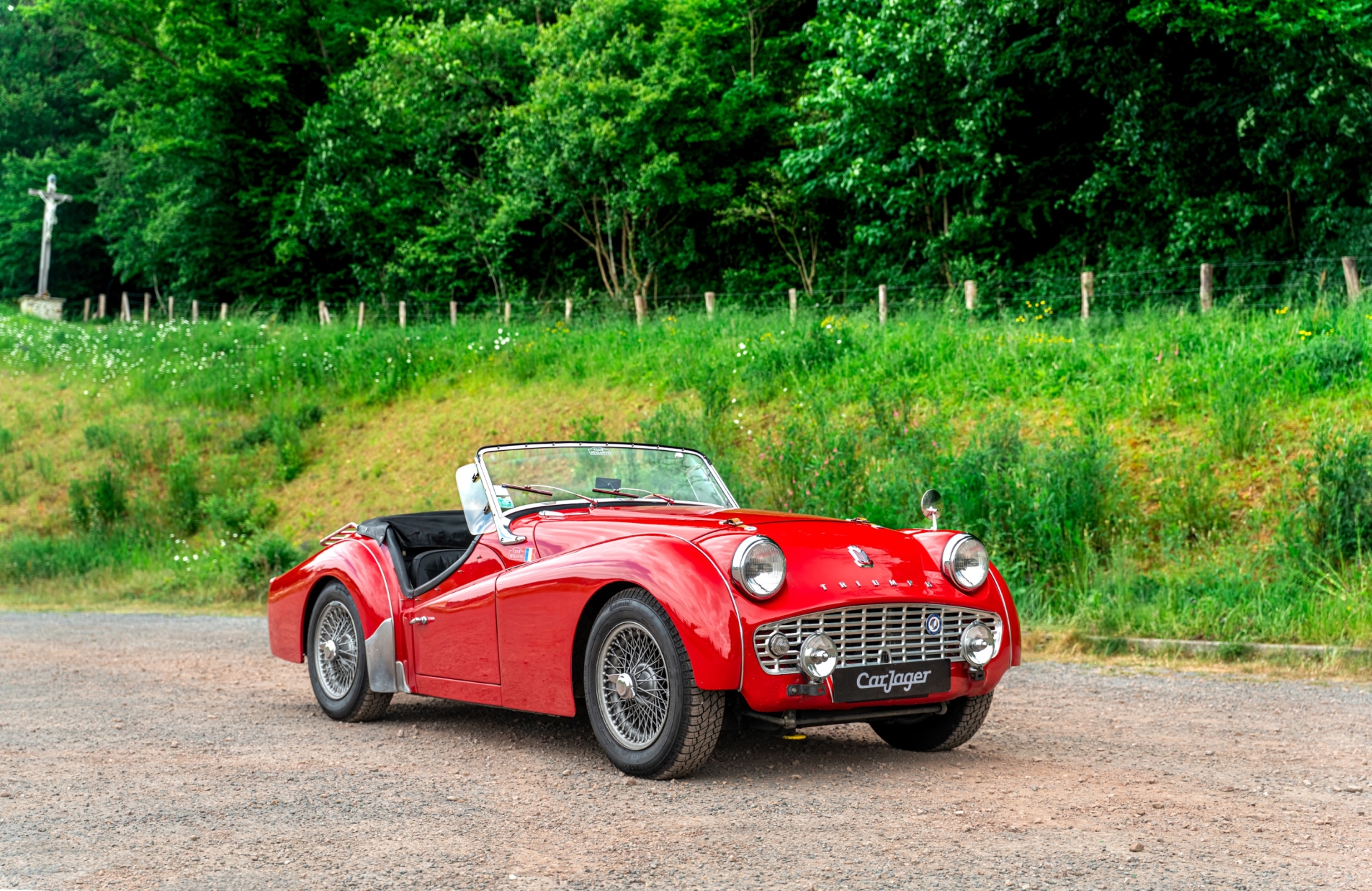 Photo TRIUMPH Tr3 a 1961