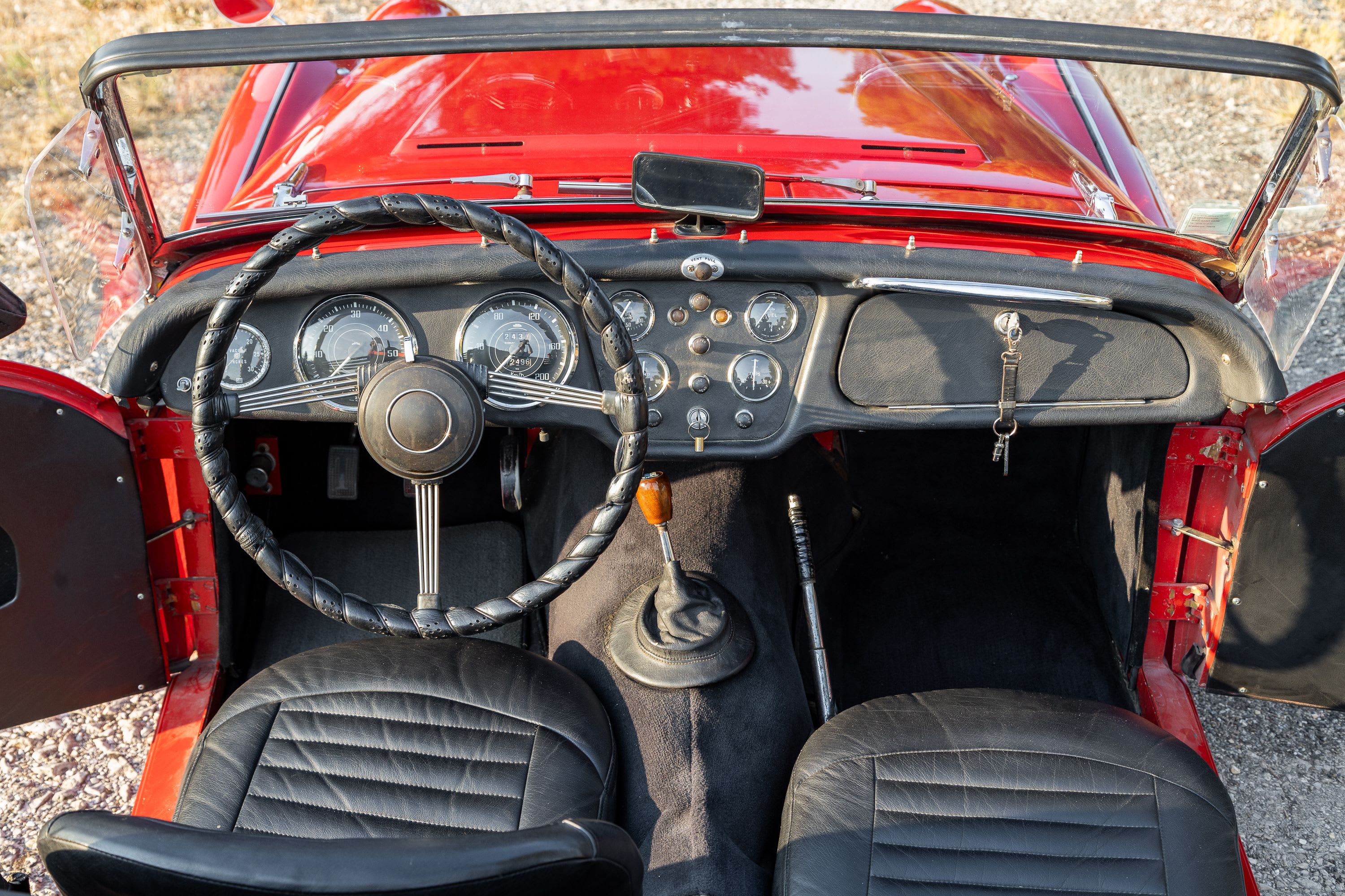 TRIUMPH Tr3 1958 occasion intérieur (1)