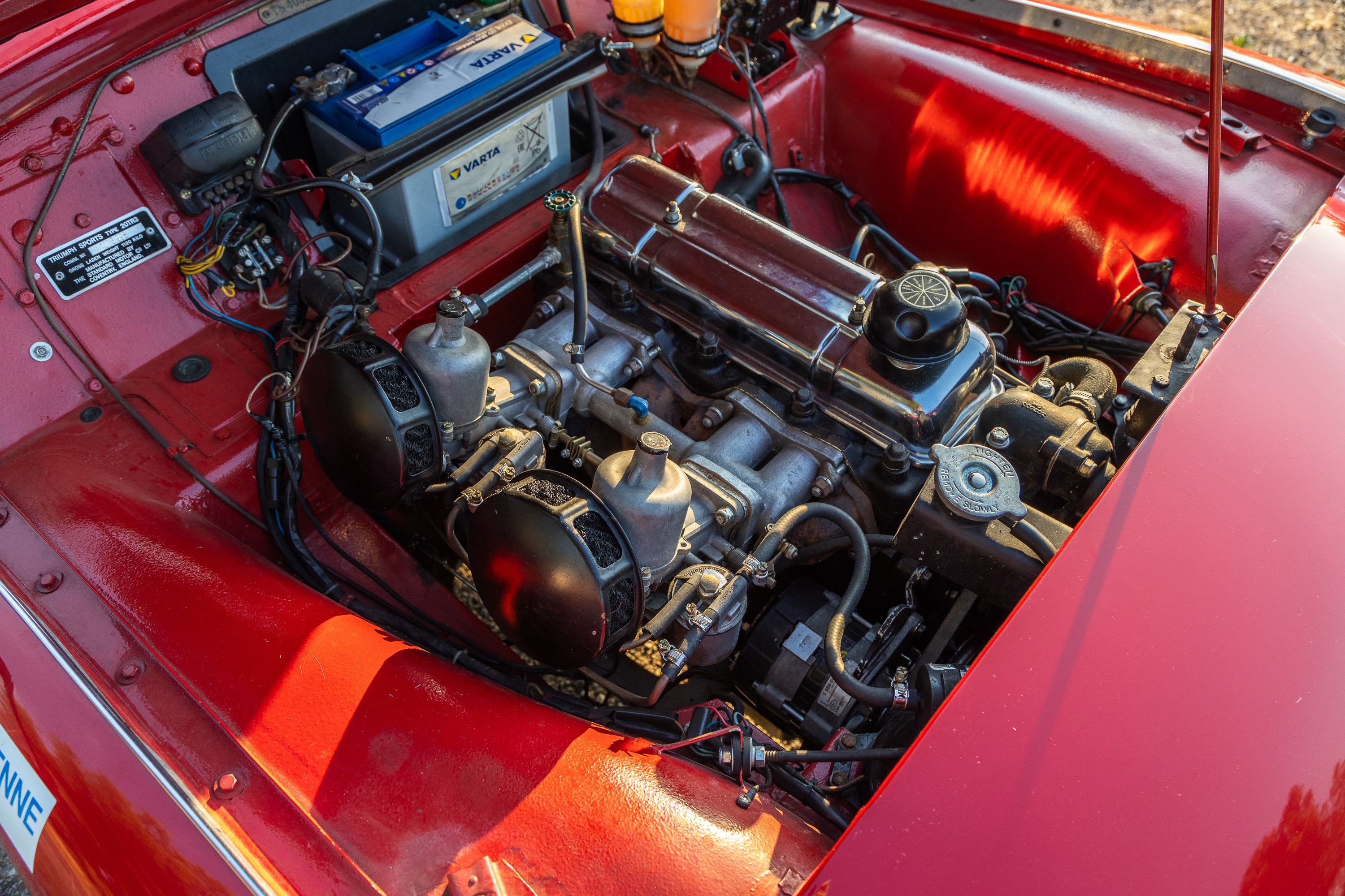 TRIUMPH Tr3 1958 occasion mécanique (1)