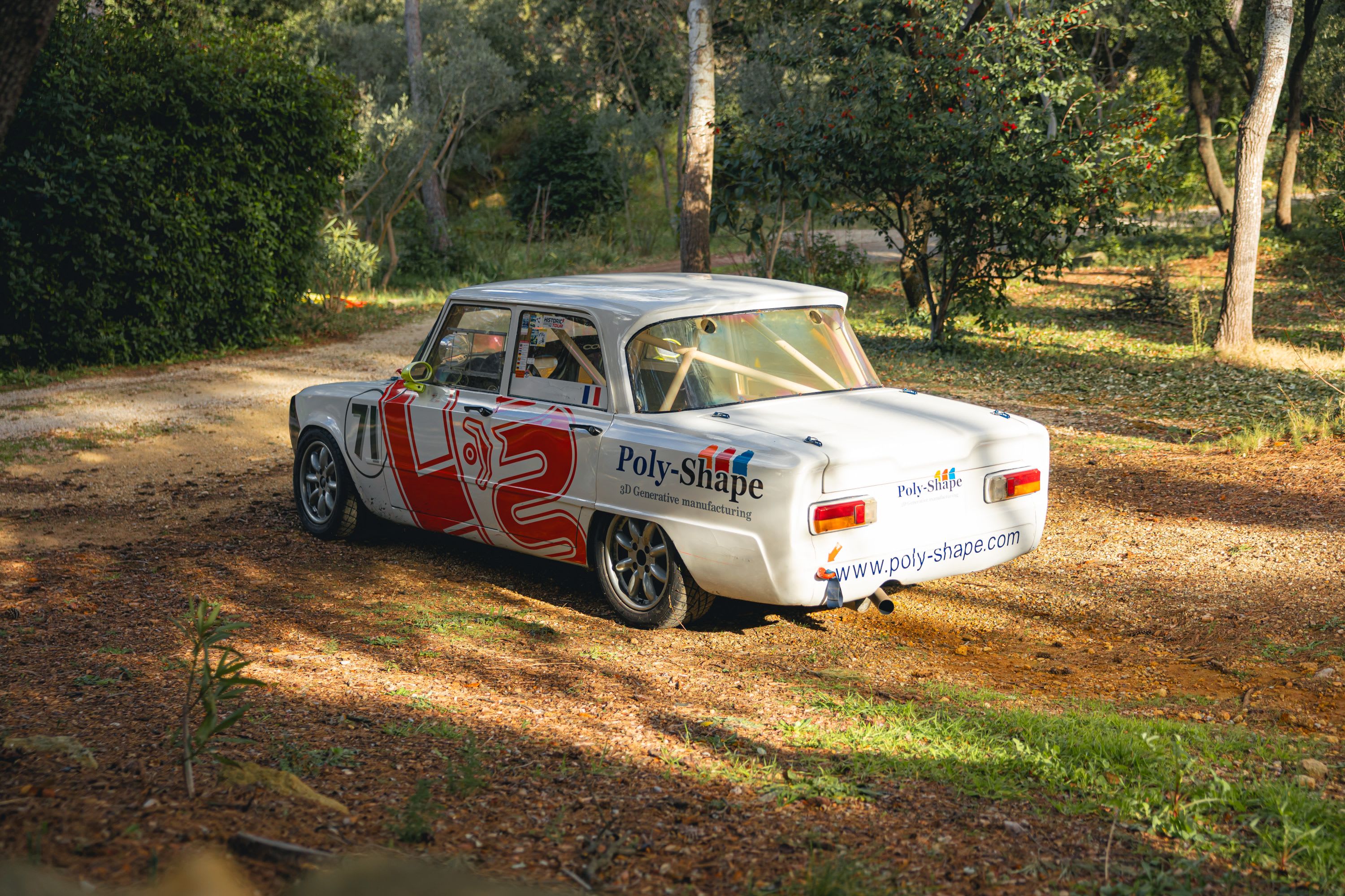 ALFA ROMEO Giulia Squadra Bianca 1974 occasion extérieur (2)