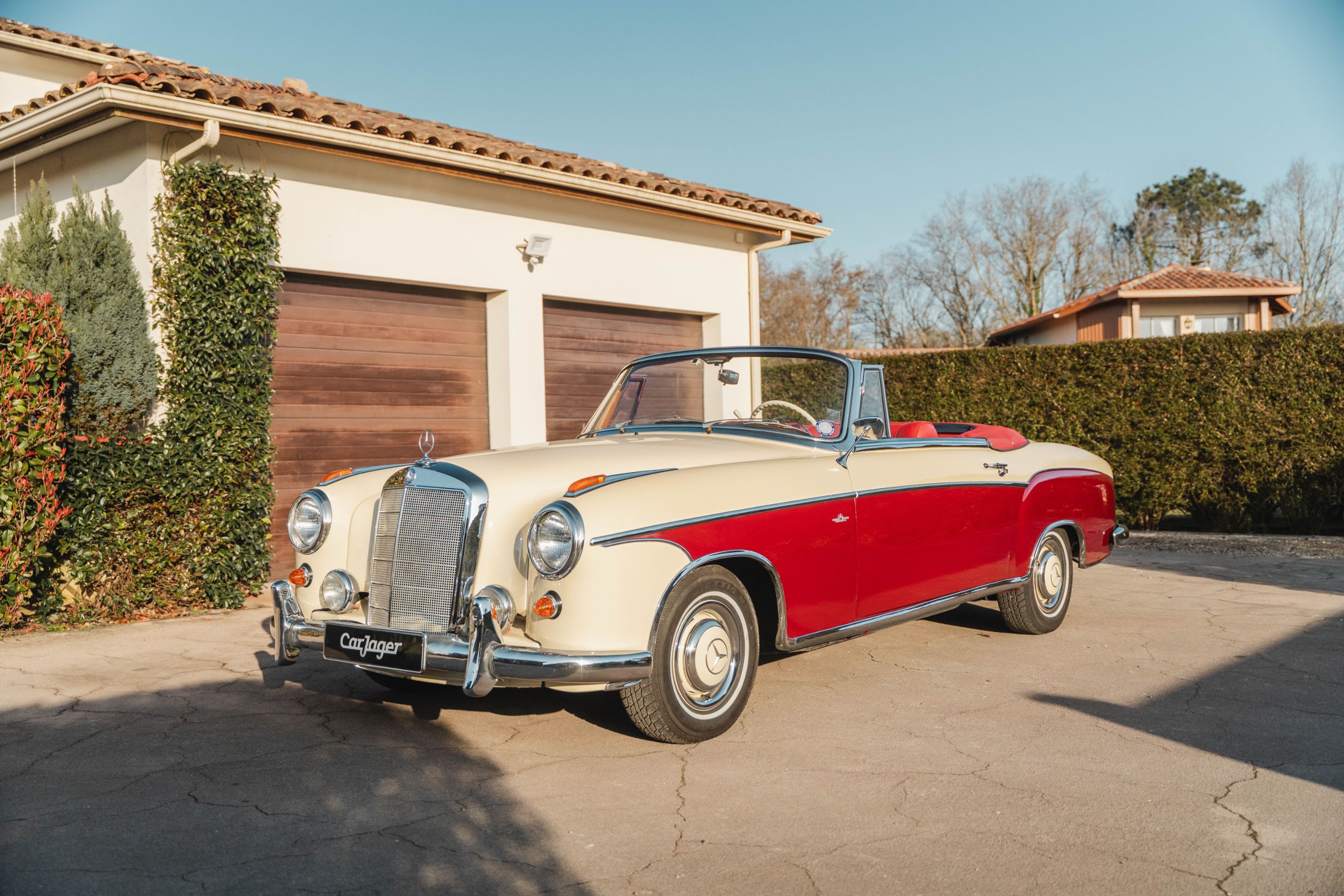 MERCEDES BENZ W128 220 Se Cabriolet 1959 occasion vidéo (1)